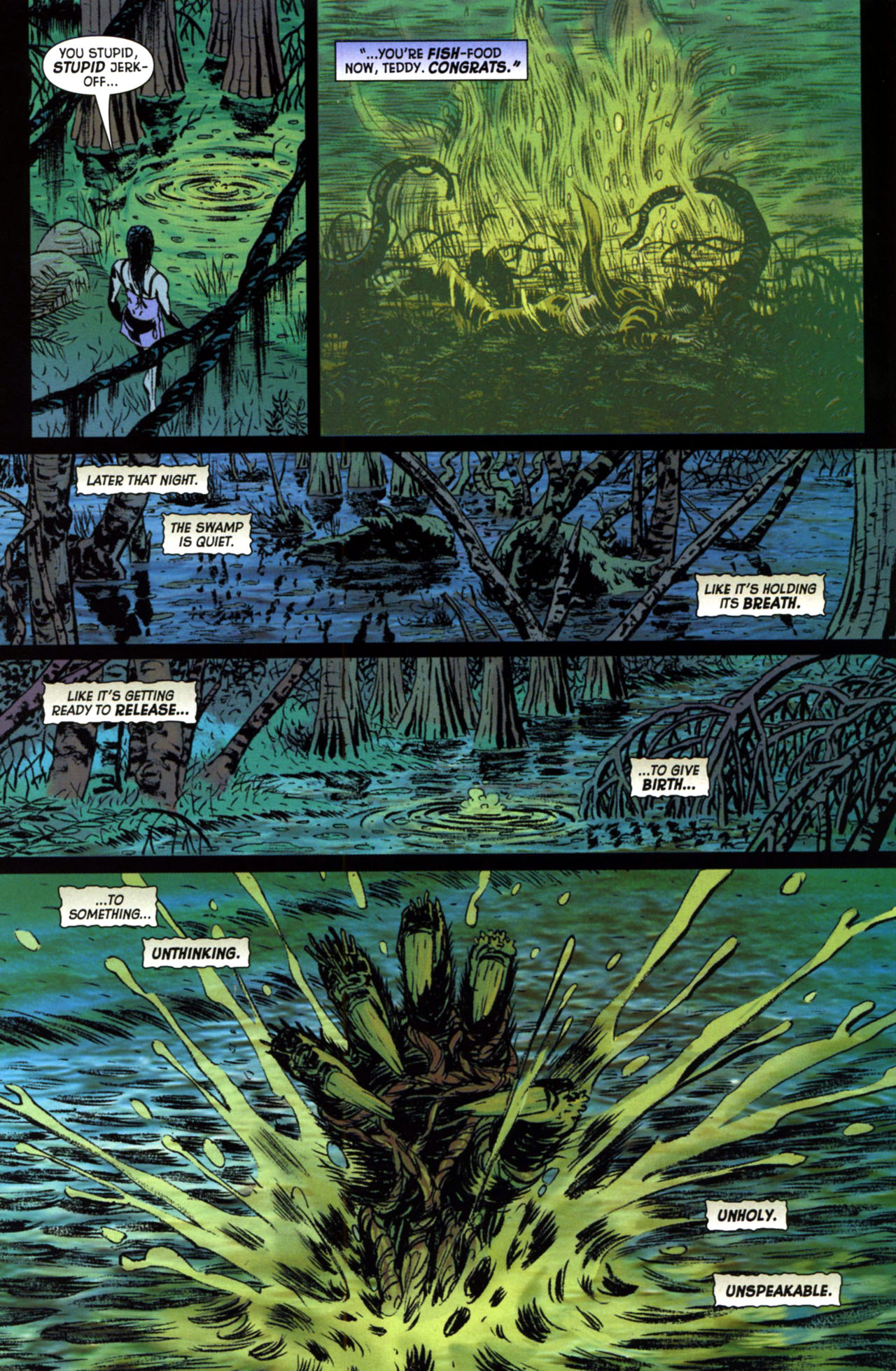 Read online Dead of Night Featuring Man-Thing comic -  Issue #1 - 14