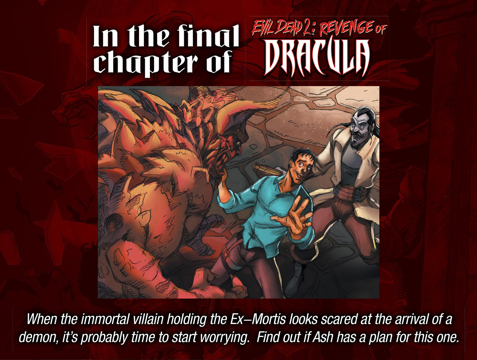 Read online Evil Dead 2: Revenge of Dracula comic -  Issue #1 - 23