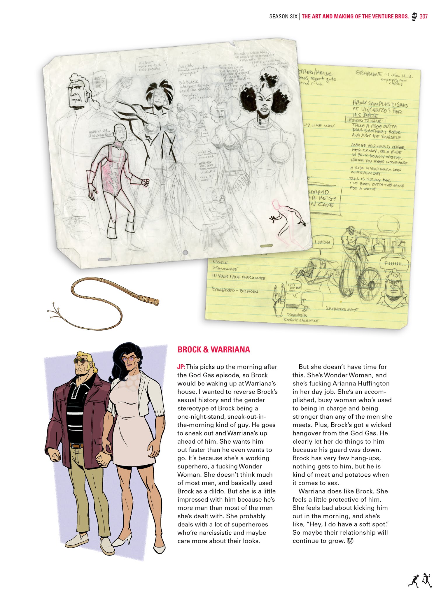 Read online Go Team Venture!: The Art and Making of The Venture Bros. comic -  Issue # TPB (Part 4) - 6