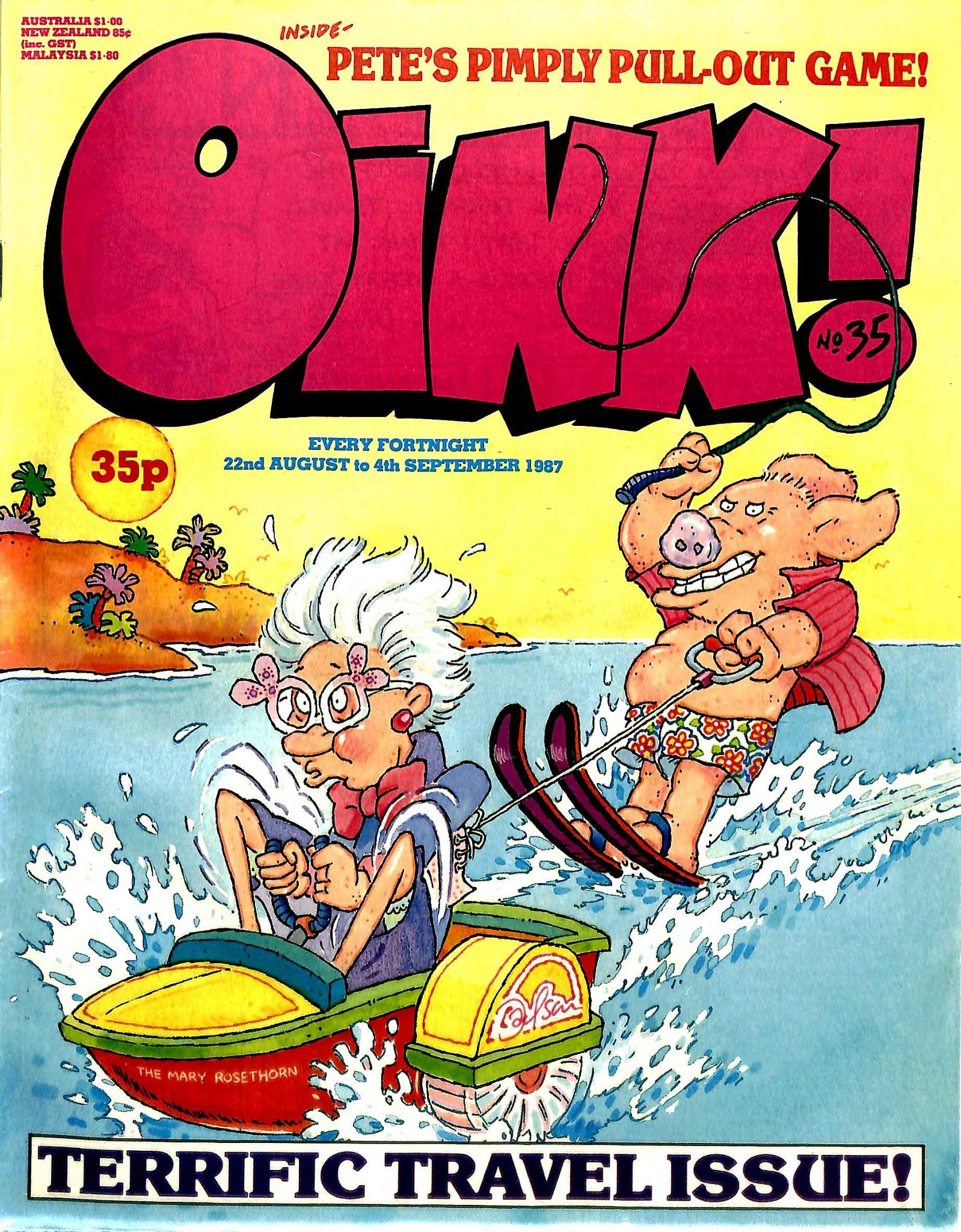 Read online Oink! comic -  Issue #35 - 1