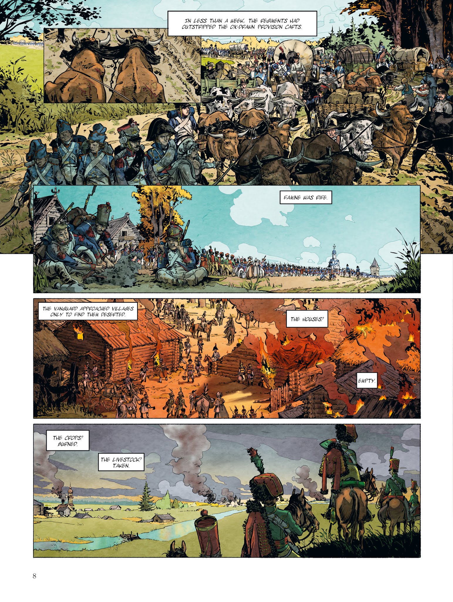 Read online Berezina comic -  Issue #1 - 9