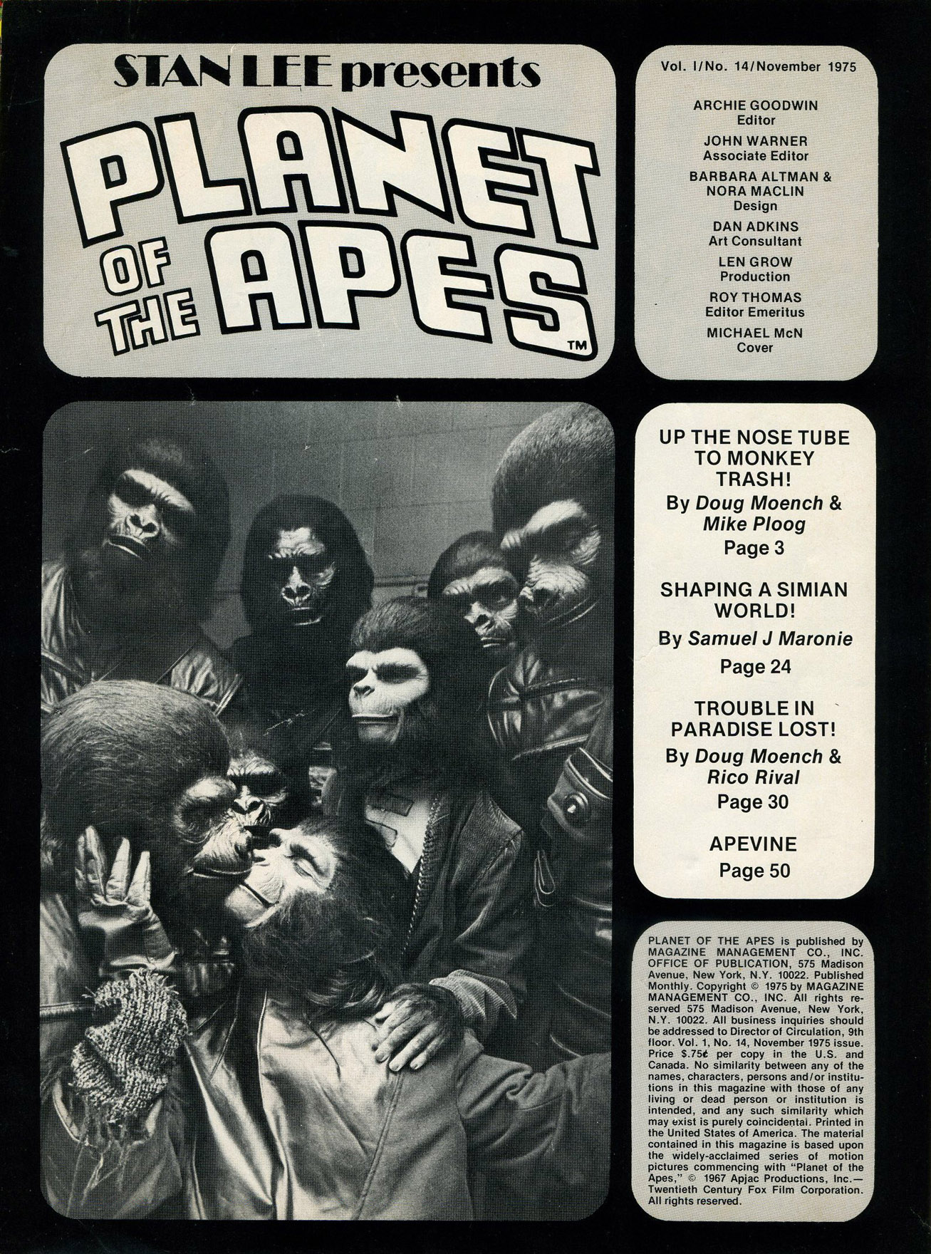 Read online Planet of the Apes comic -  Issue #14 - 2