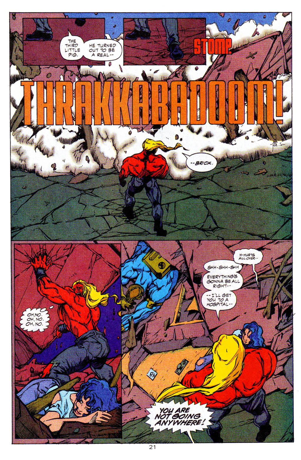 Read online Loose Cannon comic -  Issue #2 - 21