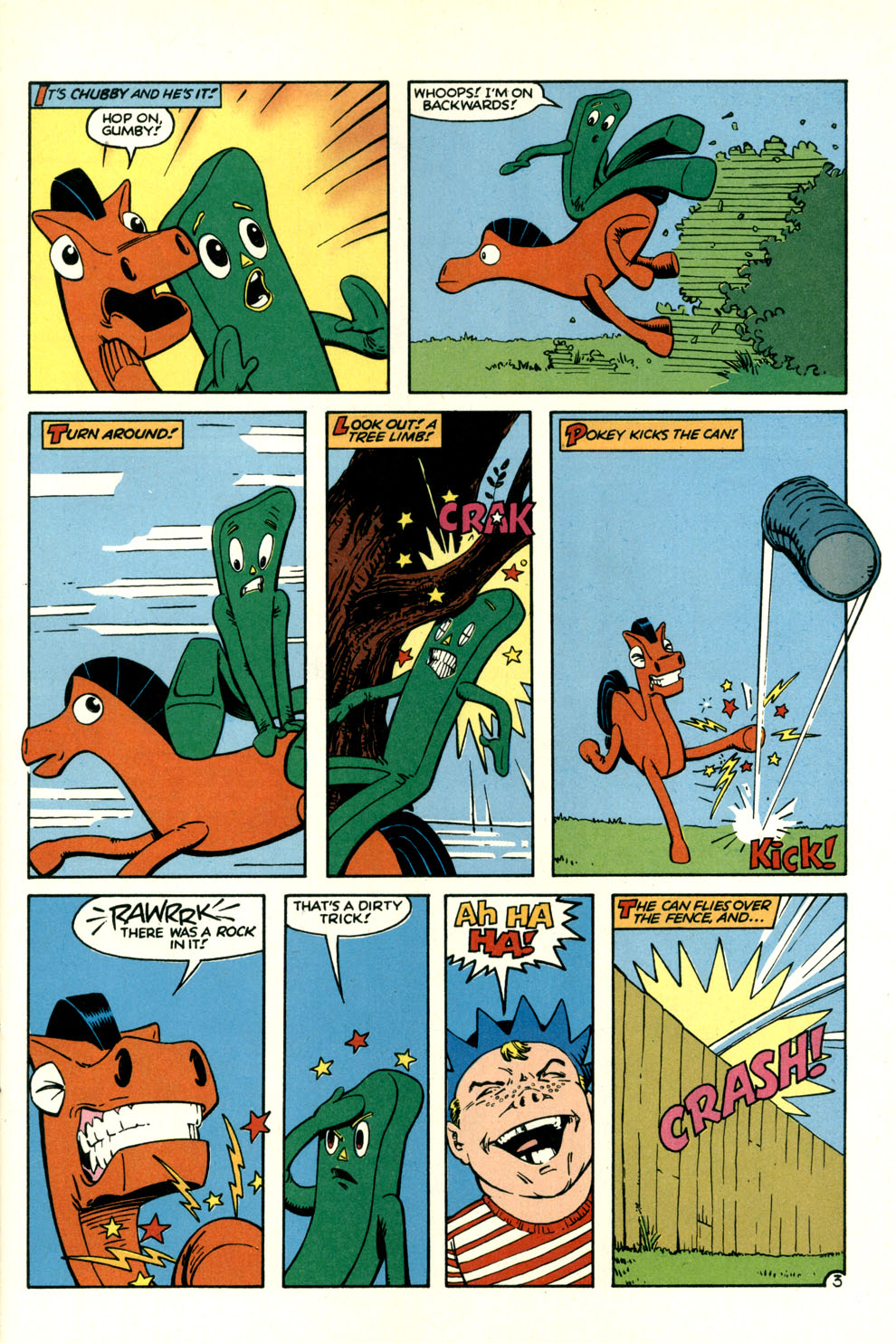 Read online Gumby's Summer Fun Special comic -  Issue # Full - 6