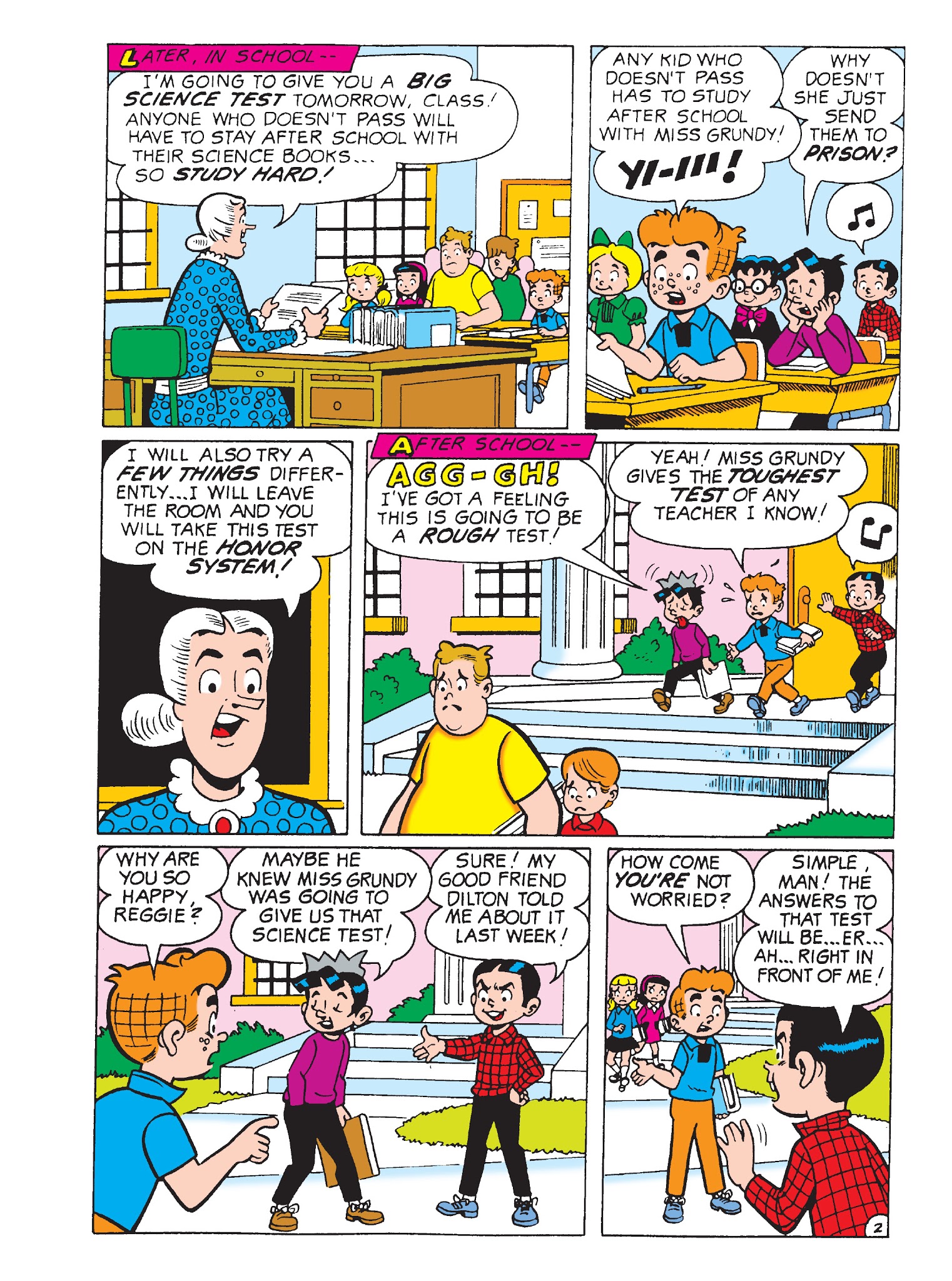 Read online Archie's Funhouse Double Digest comic -  Issue #20 - 222
