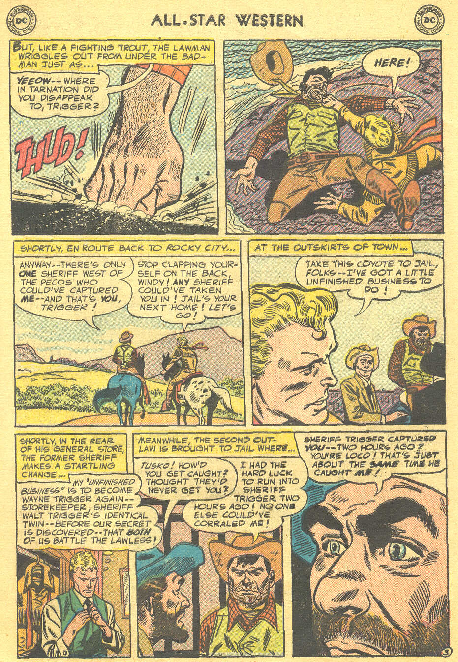 Read online All-Star Western (1951) comic -  Issue #88 - 5