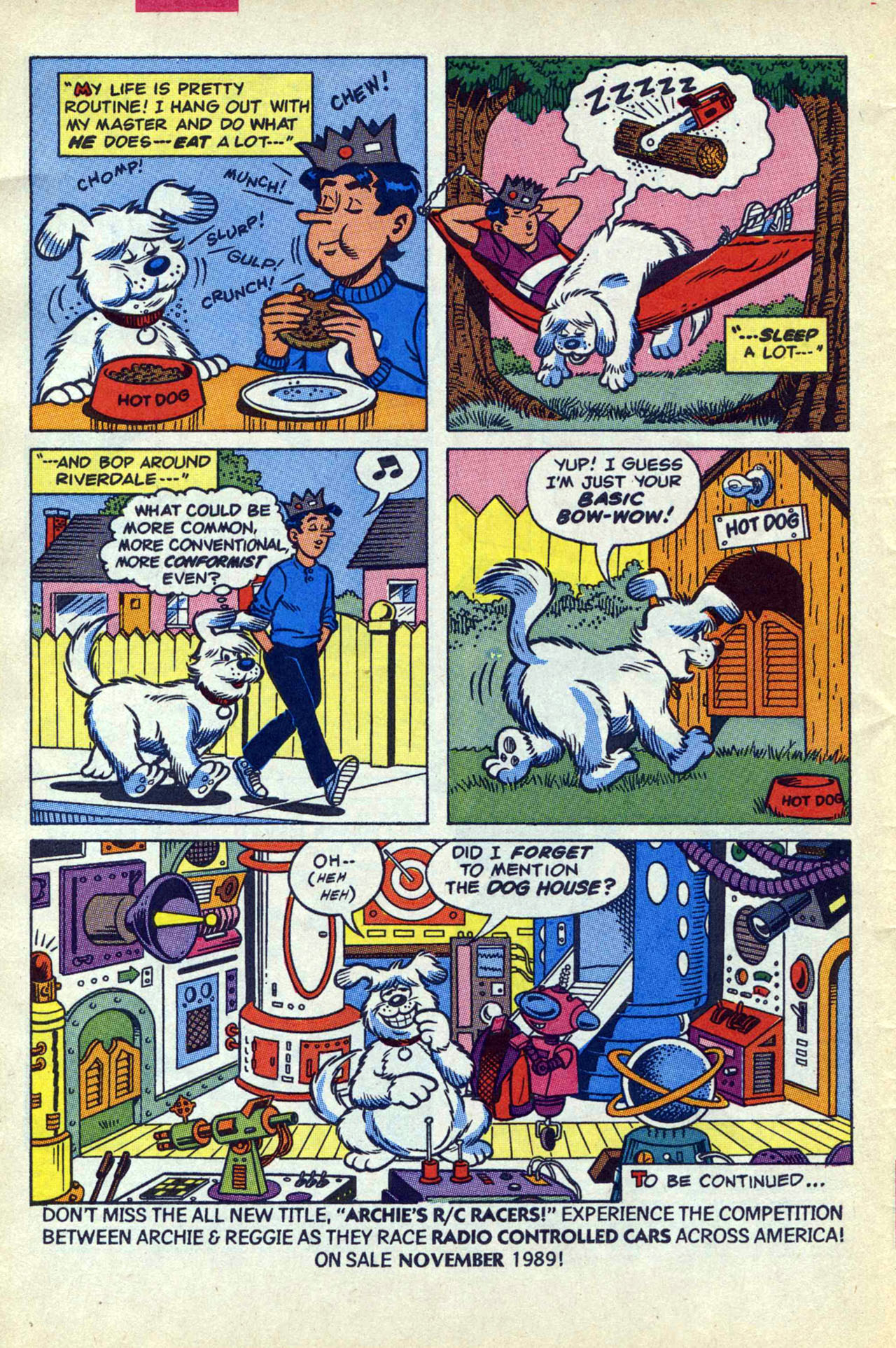 Read online Jughead's Pal Hot Dog comic -  Issue #1 - 4