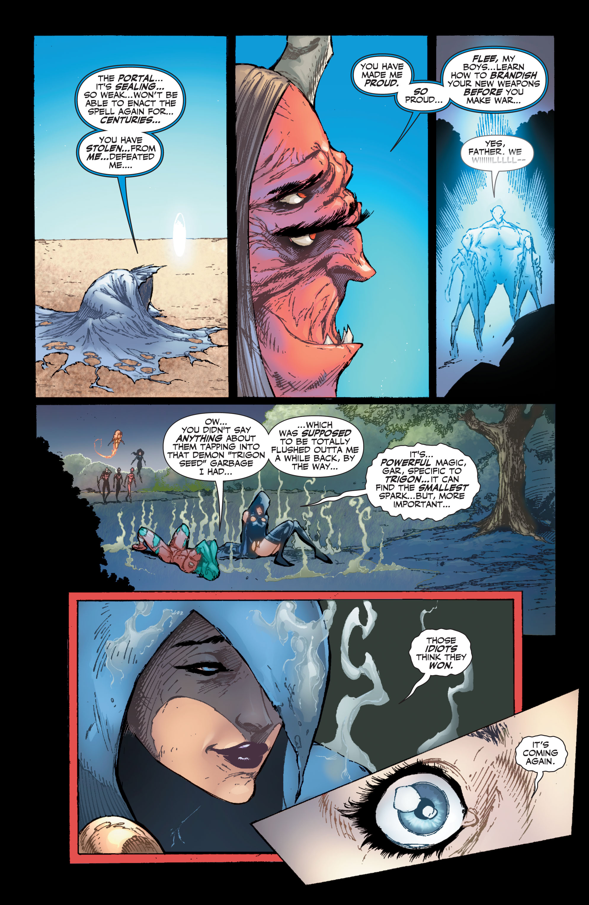 Read online Titans (2008) comic -  Issue #4 - 17