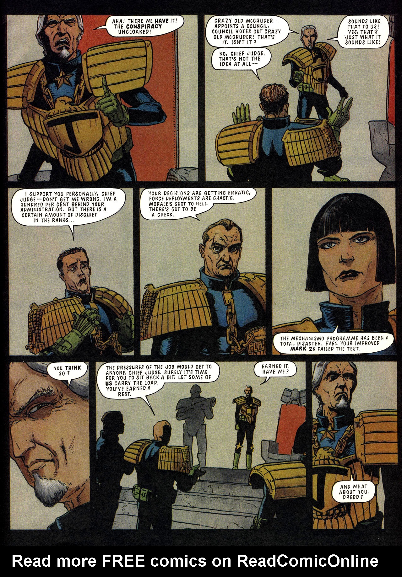 Read online Judge Dredd: The Megazine (vol. 2) comic -  Issue #57 - 7