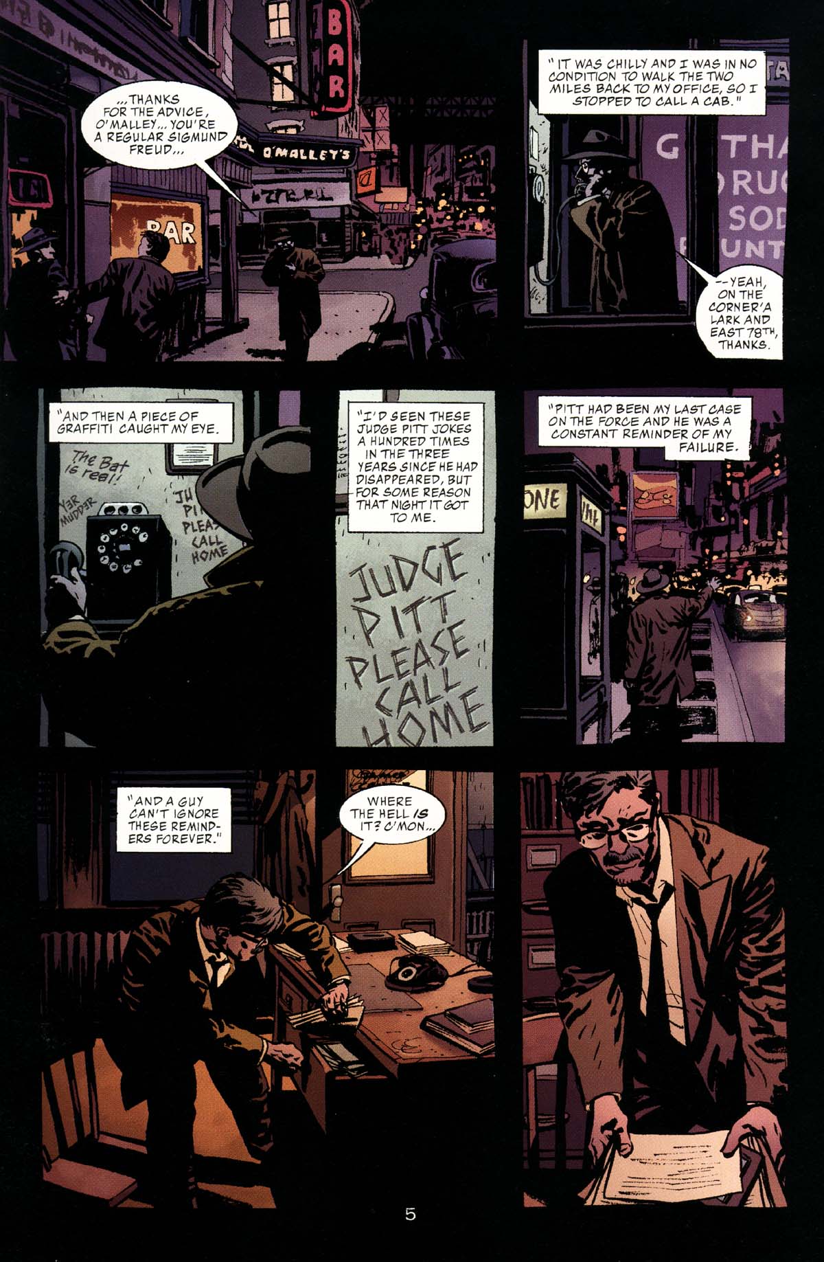 Read online Batman: Gotham Noir comic -  Issue # Full - 7