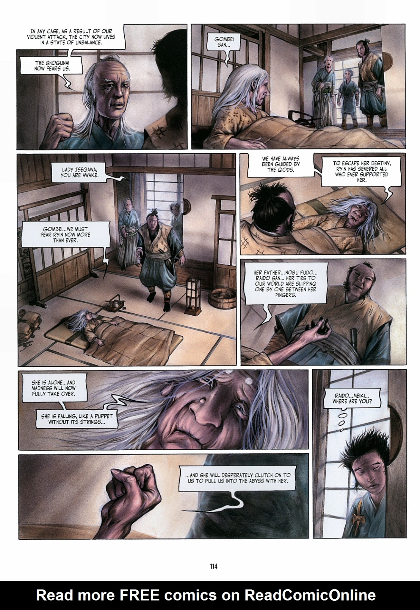 Read online Legend of the Scarlet Blades comic -  Issue # TPB - 115