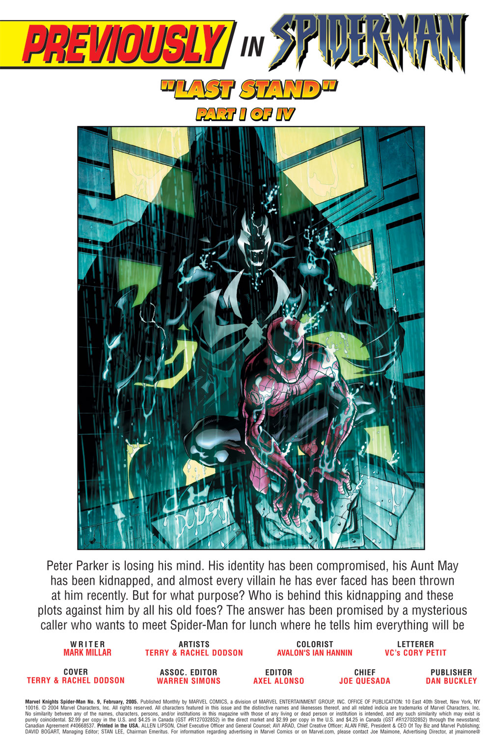 Read online Marvel Knights Spider-Man (2004) comic -  Issue #9 - 2