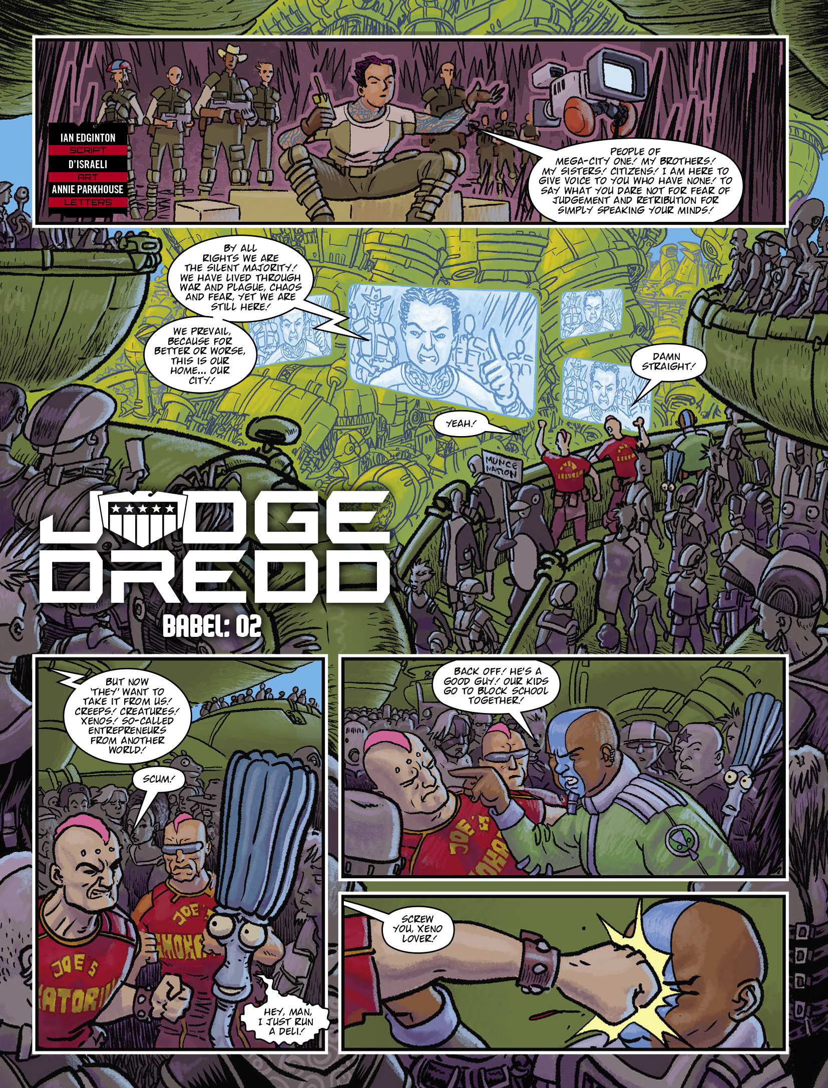Read online Judge Dredd Megazine (Vol. 5) comic -  Issue #450 - 5