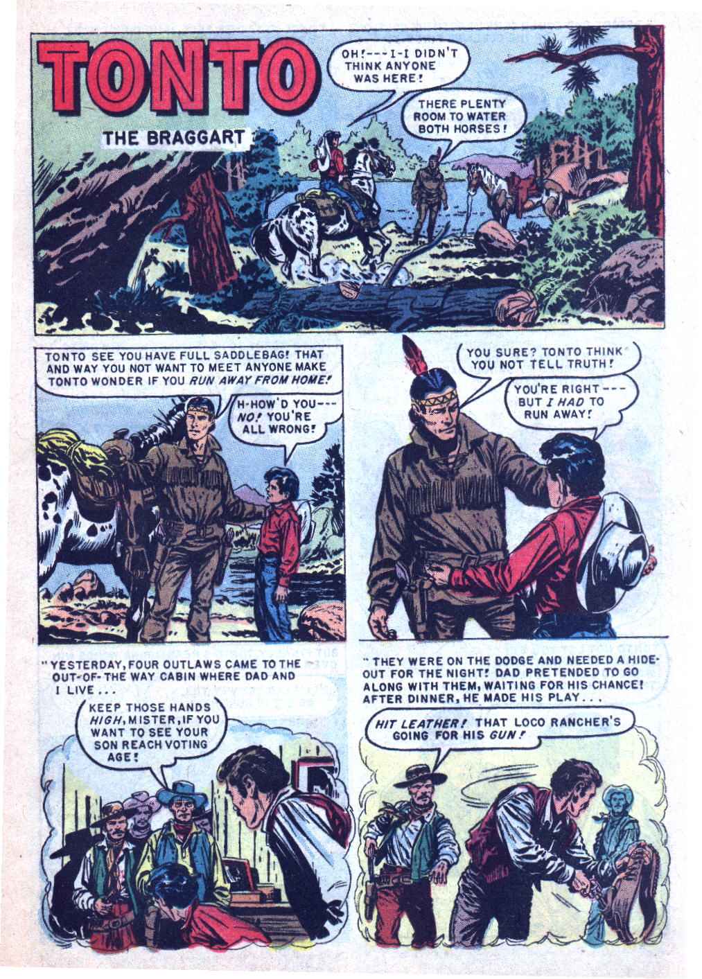 Read online Lone Ranger's Companion Tonto comic -  Issue #26 - 25