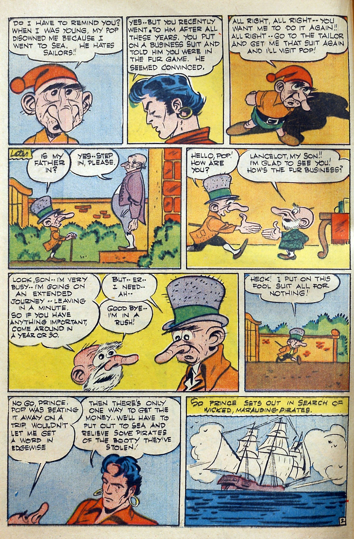 Read online Daredevil (1941) comic -  Issue #23 - 44
