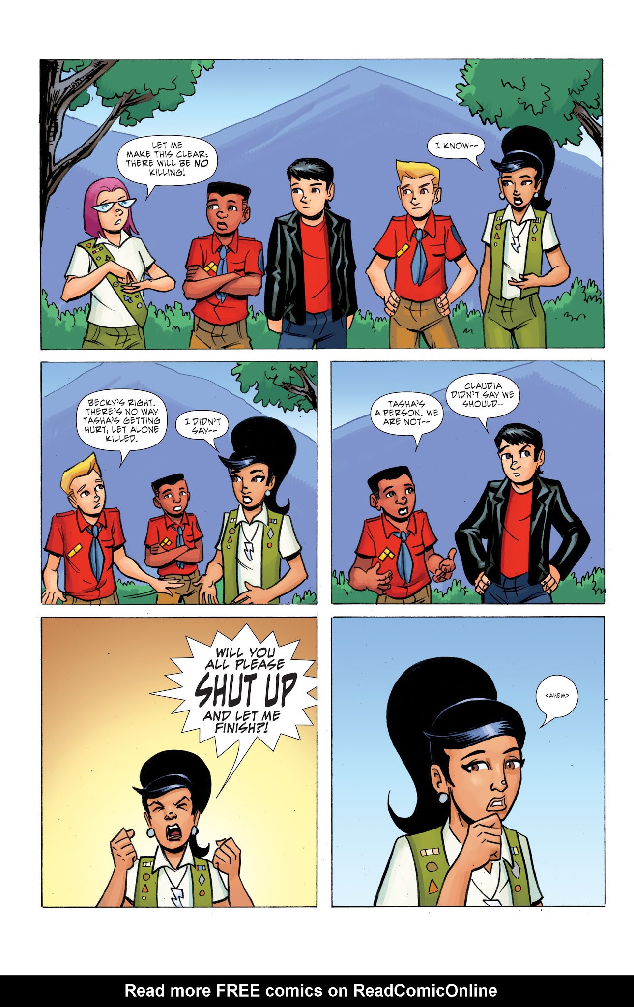 Read online Ghoul Scouts: I Was A Tweenage Werewolf! comic -  Issue #3 - 7