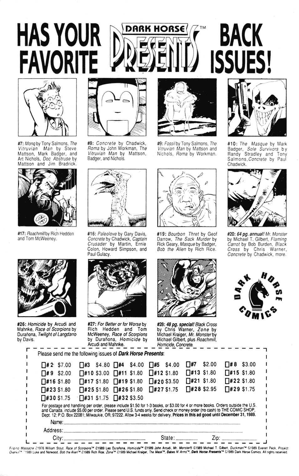 Dark Horse Presents (1986) Issue #38 #43 - English 31