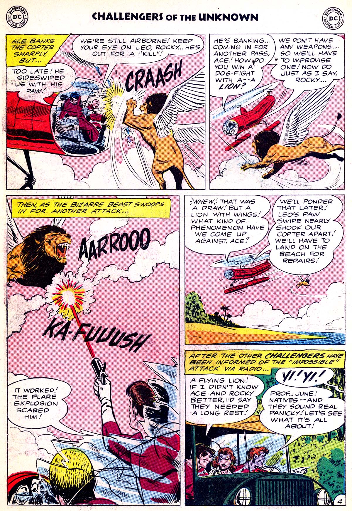 Read online Challengers of the Unknown (1958) comic -  Issue #20 - 22