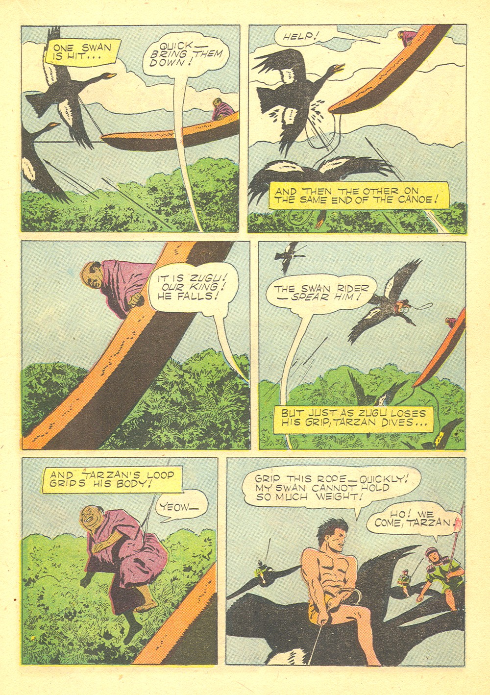 Read online Tarzan (1948) comic -  Issue #70 - 15