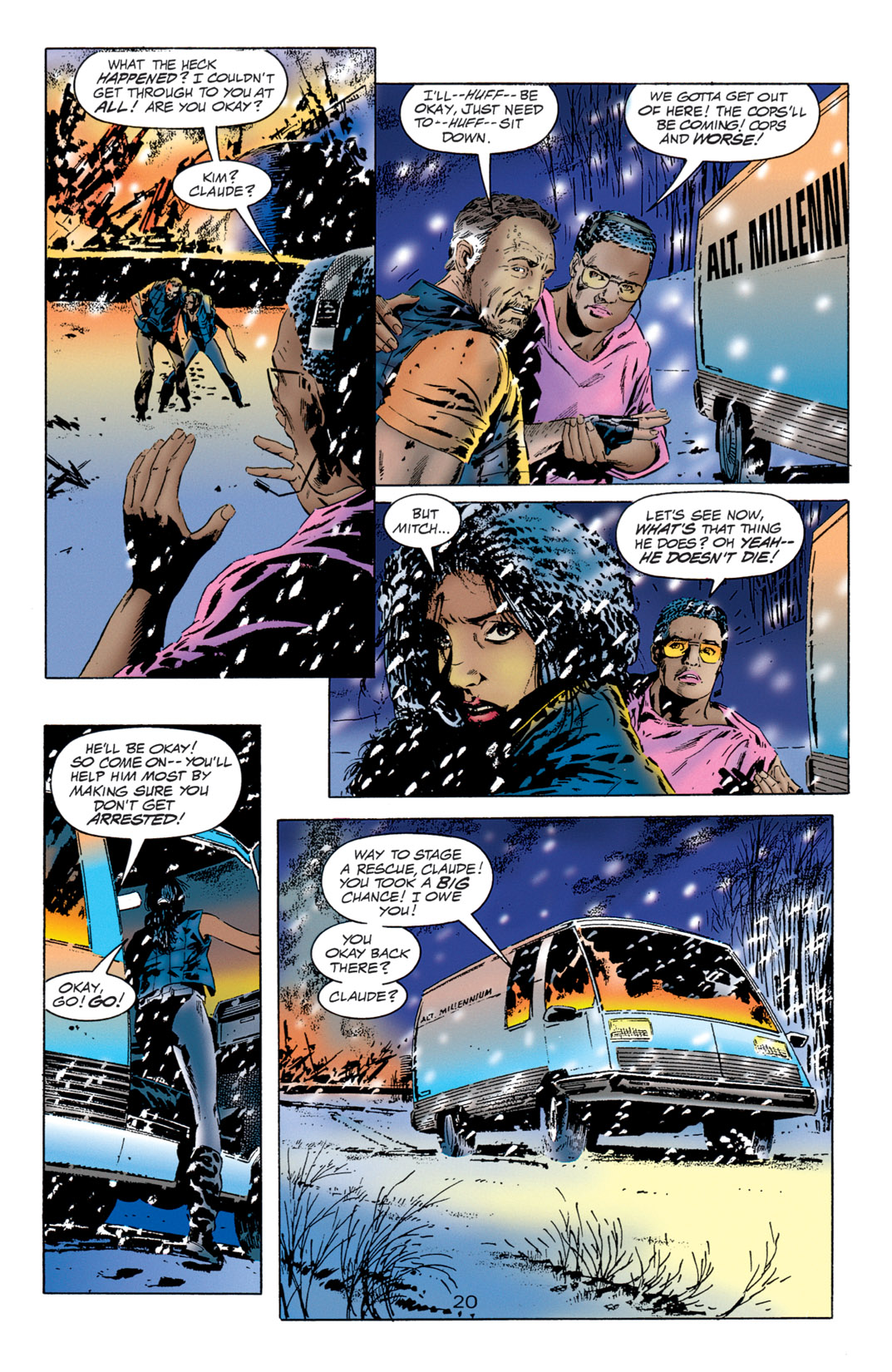 Read online Resurrection Man (1997) comic -  Issue #12 - 21