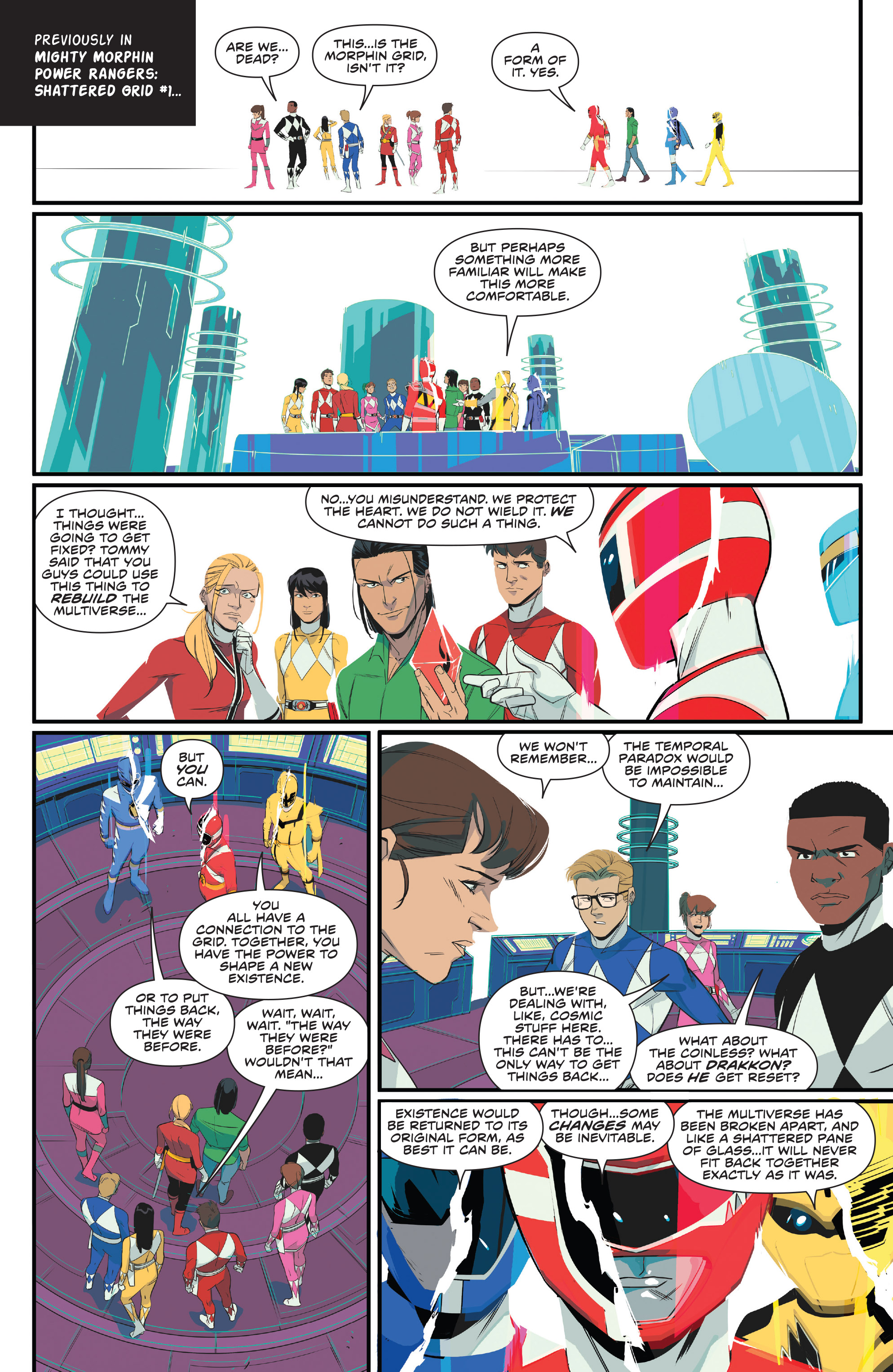 Read online Mighty Morphin Power Rangers comic -  Issue #40 - 3