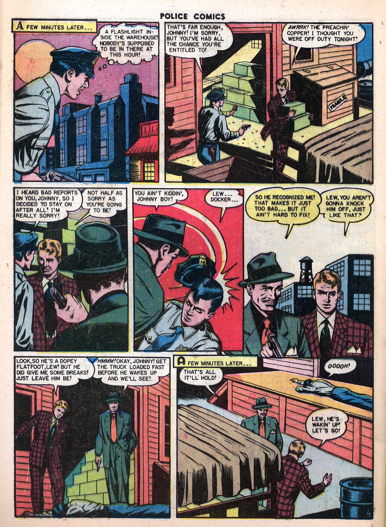 Read online Police Comics comic -  Issue #106 - 40