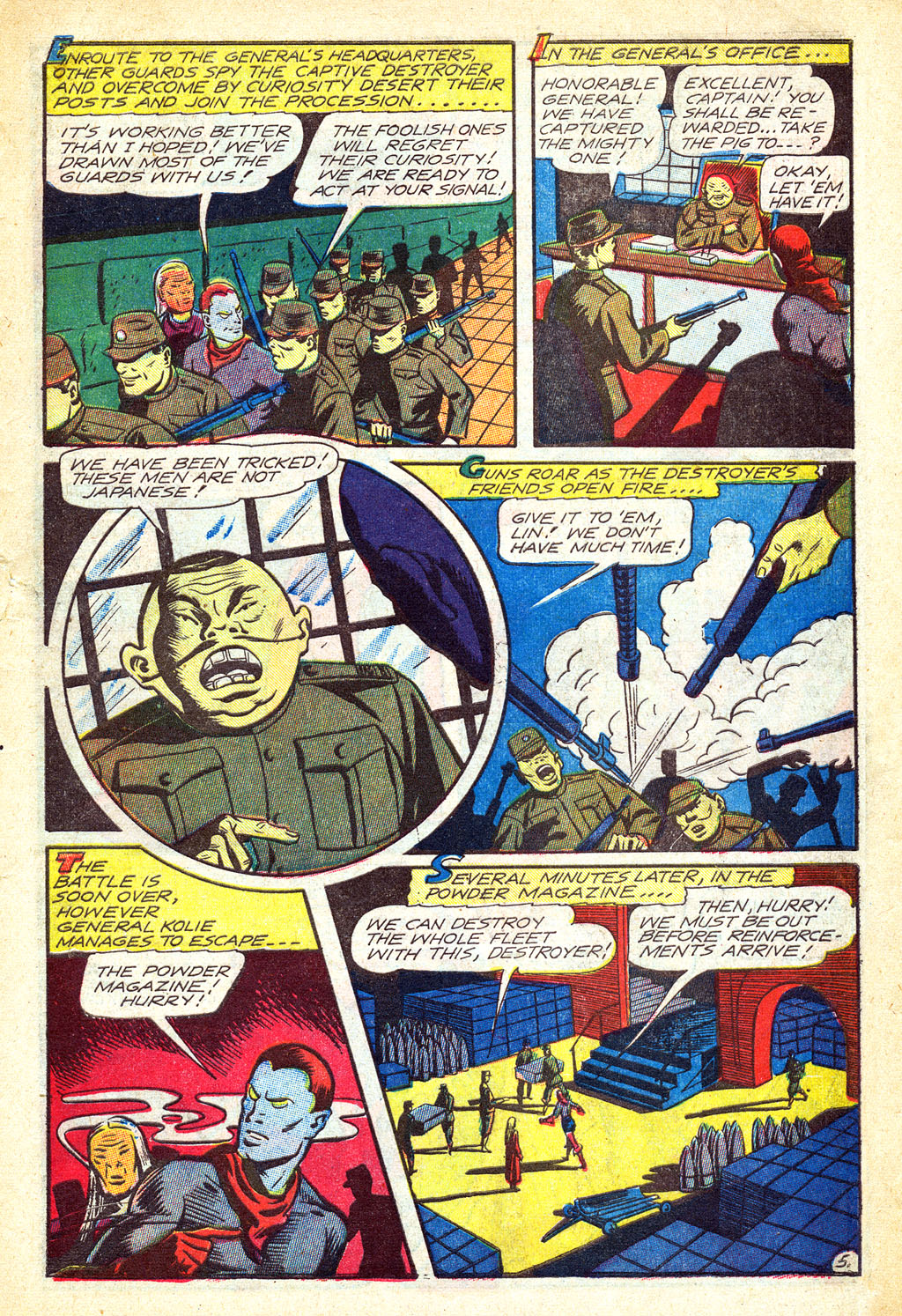 Read online Mystic Comics (1944) comic -  Issue #3 - 31