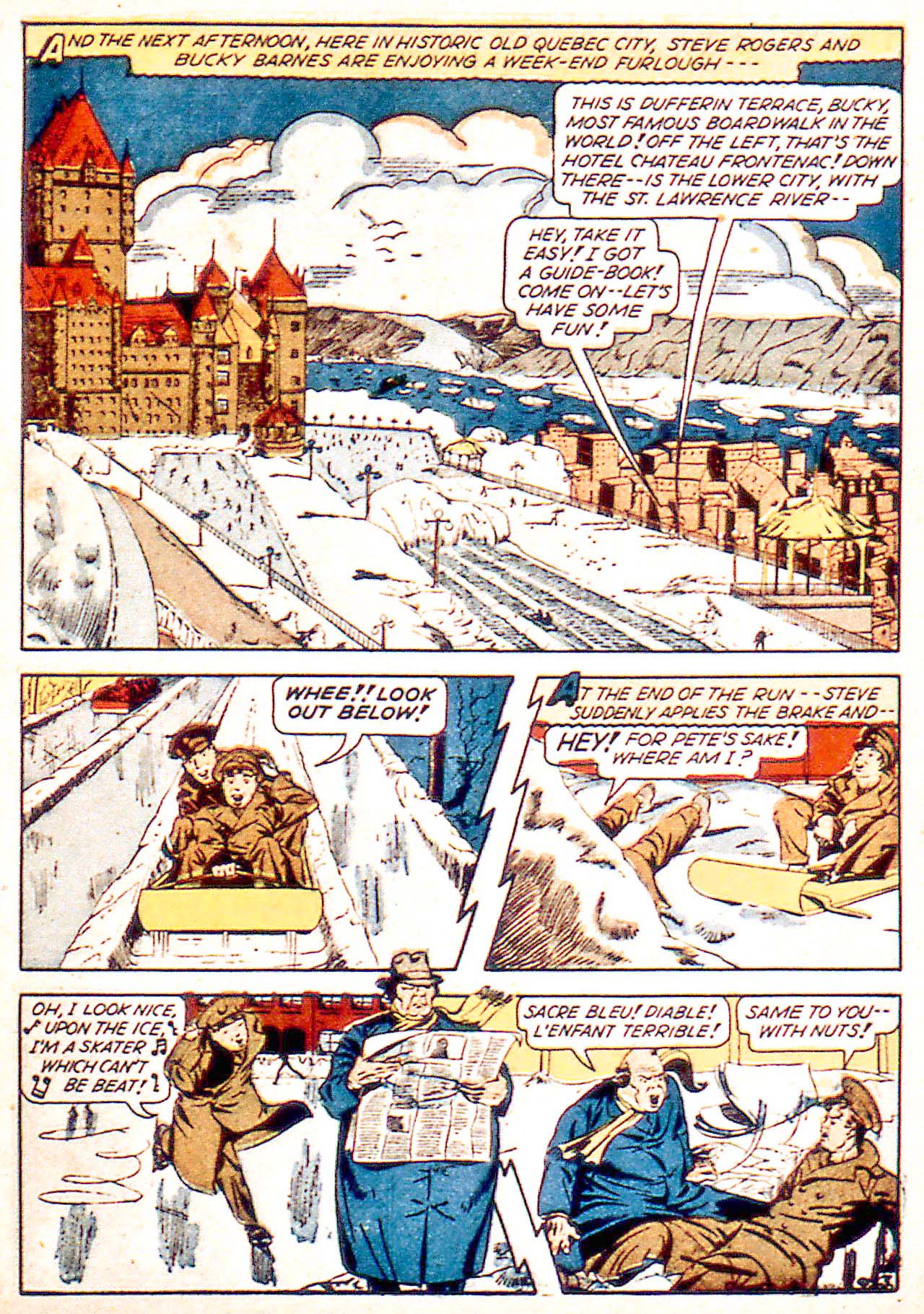 Read online Captain America Comics comic -  Issue #27 - 5