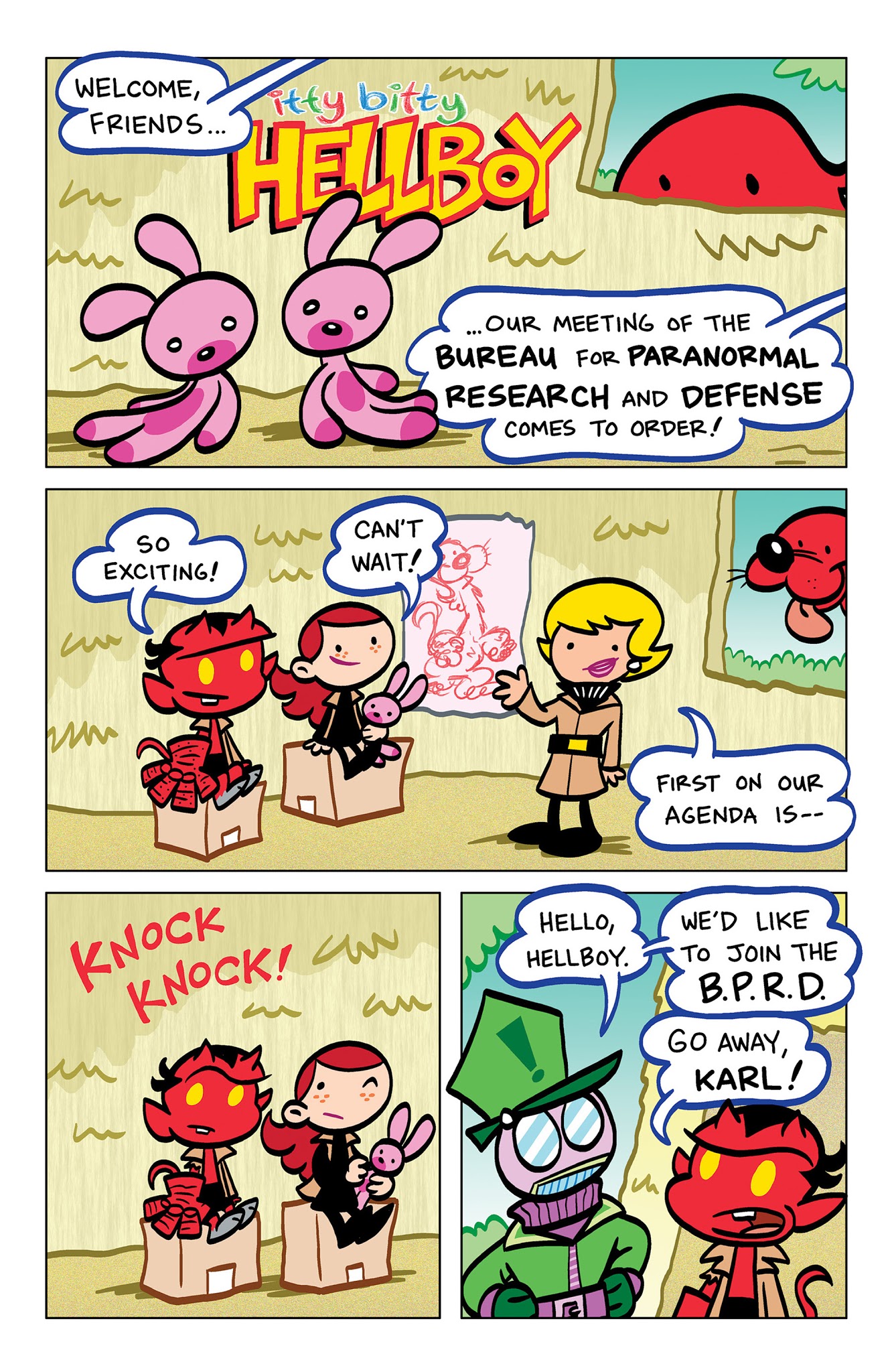 Read online Itty Bitty Hellboy: The Search for the Were-Jaguar! comic -  Issue #2 - 10
