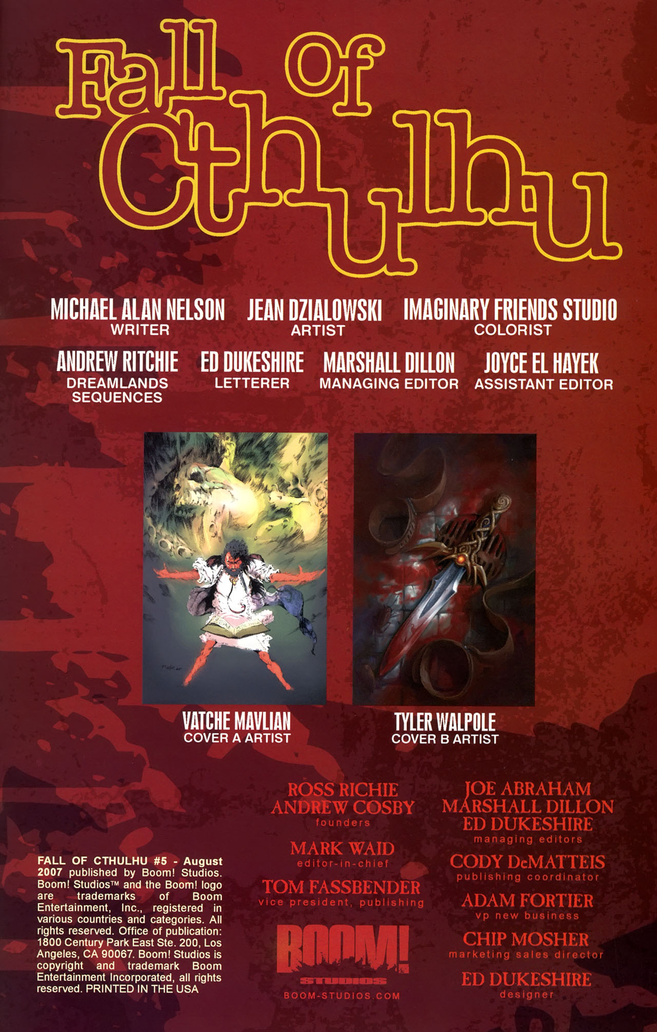 Read online Fall of Cthulhu comic -  Issue #5 - 24