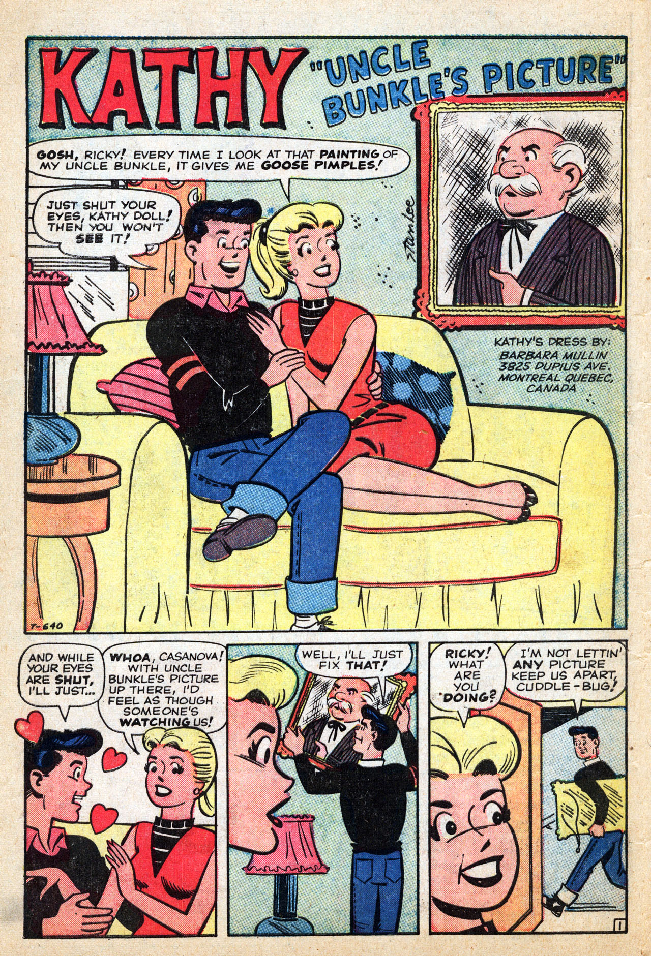 Read online Kathy (1959) comic -  Issue #4 - 10
