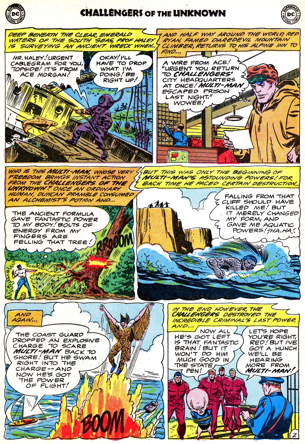 Challengers of the Unknown (1958) Issue #20 #20 - English 4