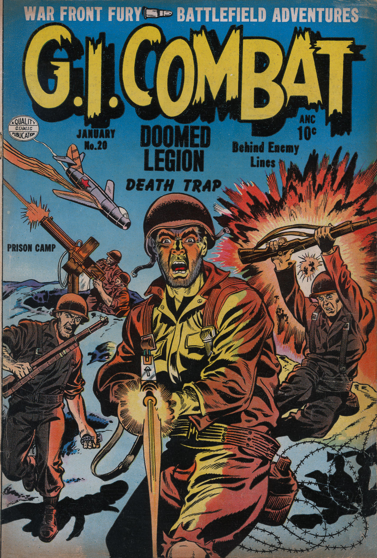 Read online G.I. Combat (1952) comic -  Issue #20 - 1