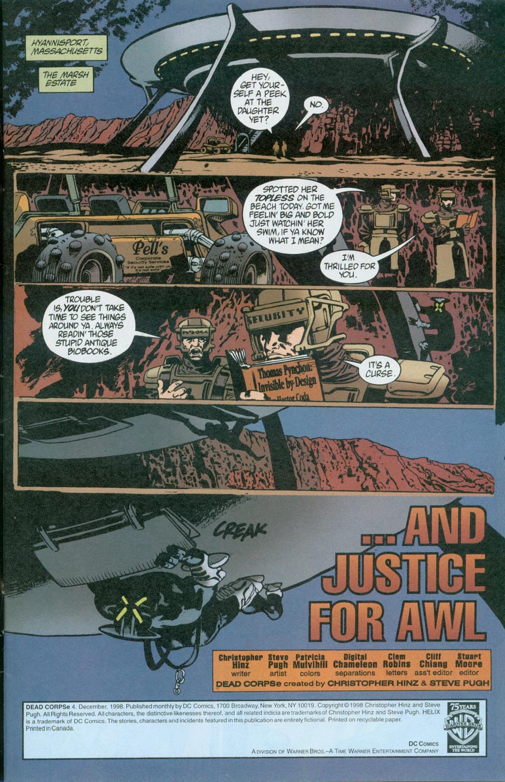 Read online Dead Corps(e) comic -  Issue #4 - 2