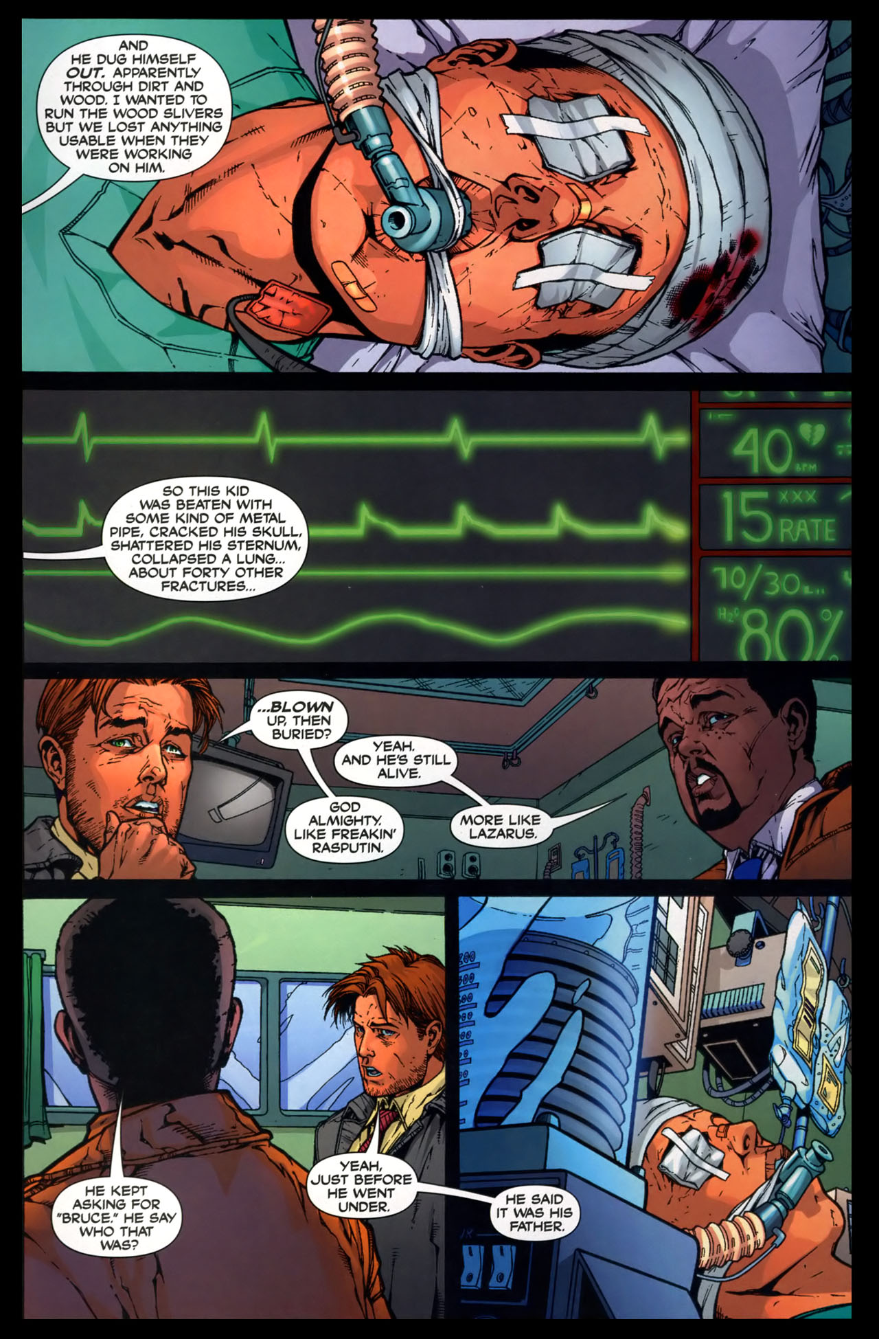 Read online Batman: Under The Hood comic -  Issue #14 - 16