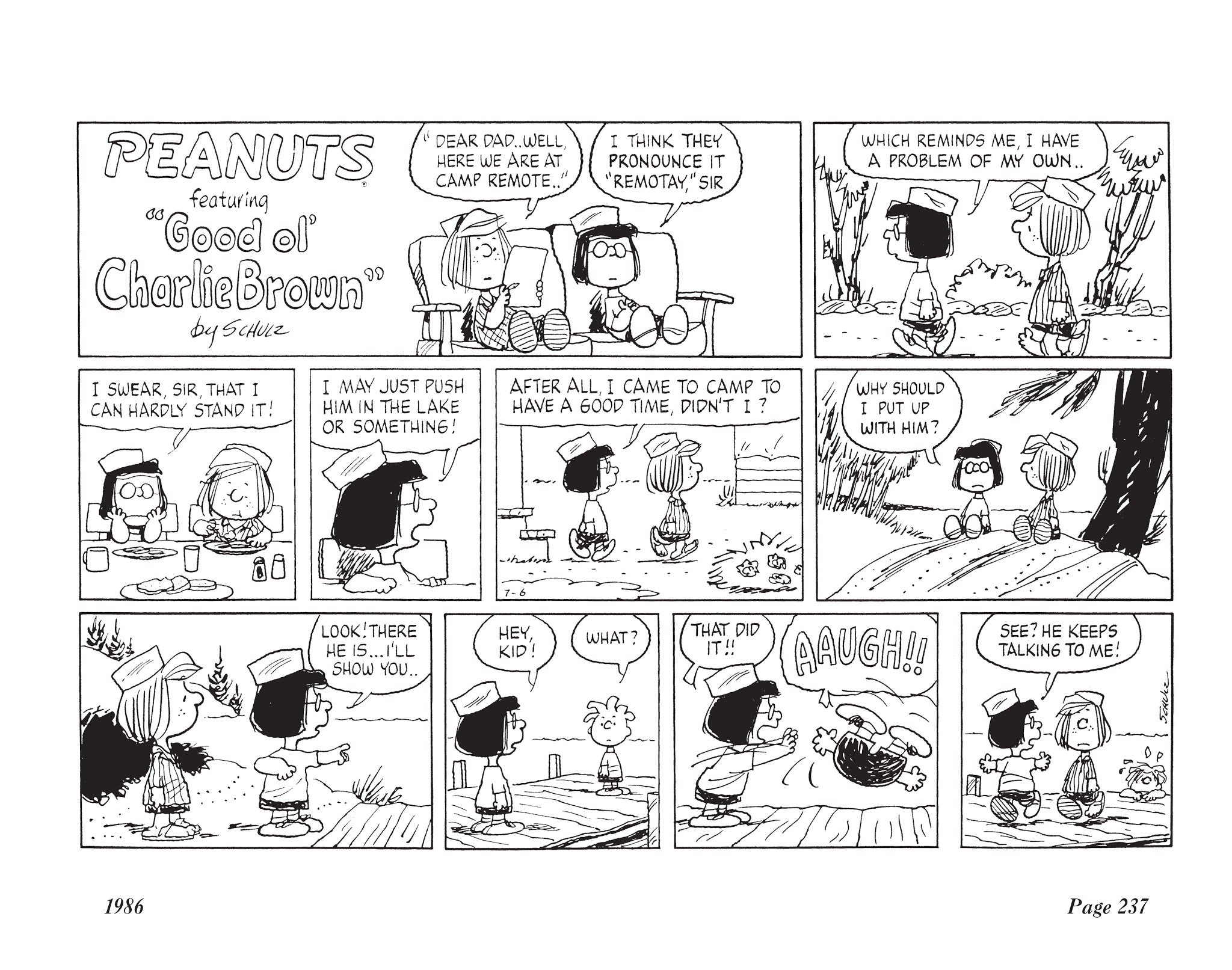 Read online The Complete Peanuts comic -  Issue # TPB 18 - 249