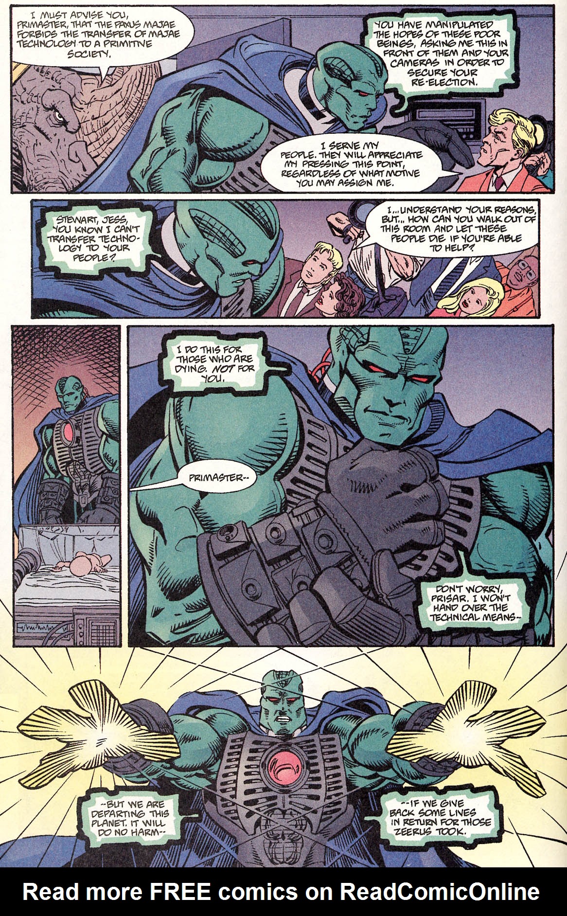 Read online Leonard Nimoy's Primortals (1996) comic -  Issue #2 - 8