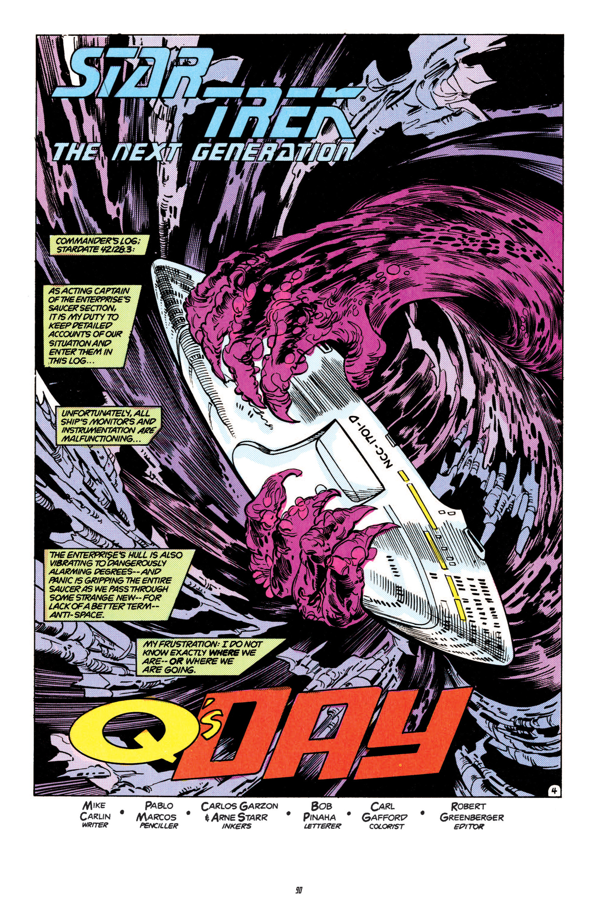 Read online Star Trek Classics comic -  Issue #4 - 89