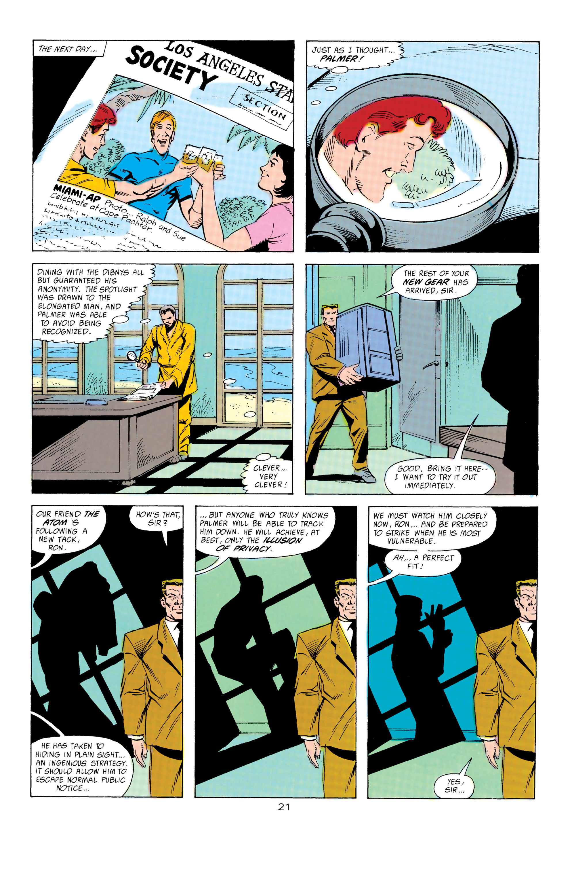 Read online Power of the Atom comic -  Issue #5 - 22