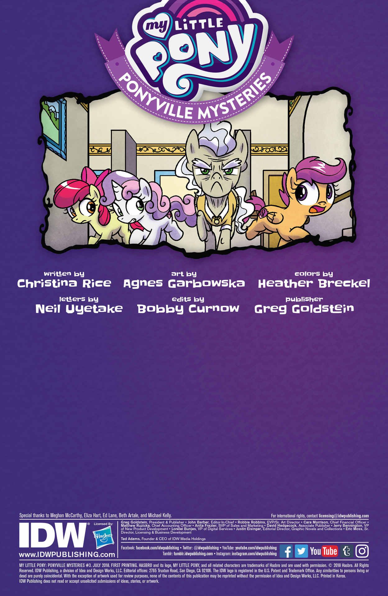 Read online My Little Pony: Ponyville Mysteries comic -  Issue #3 - 2