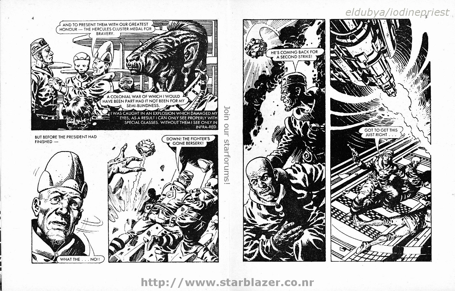 Read online Starblazer comic -  Issue #167 - 4