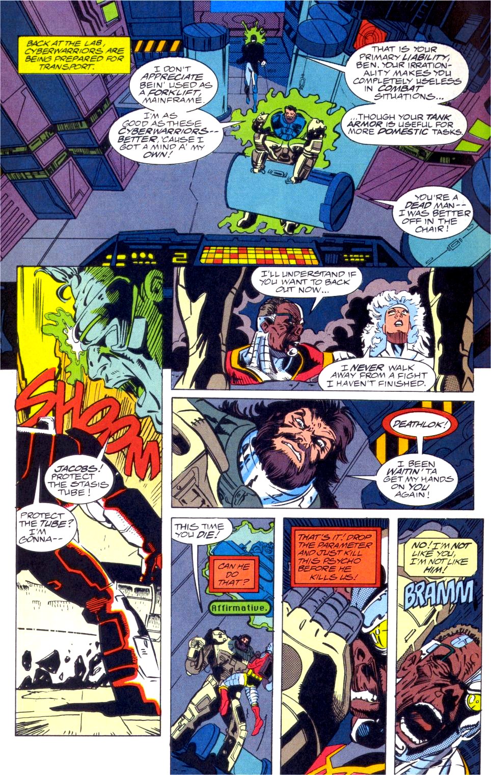 Read online Deathlok (1991) comic -  Issue #18 - 18