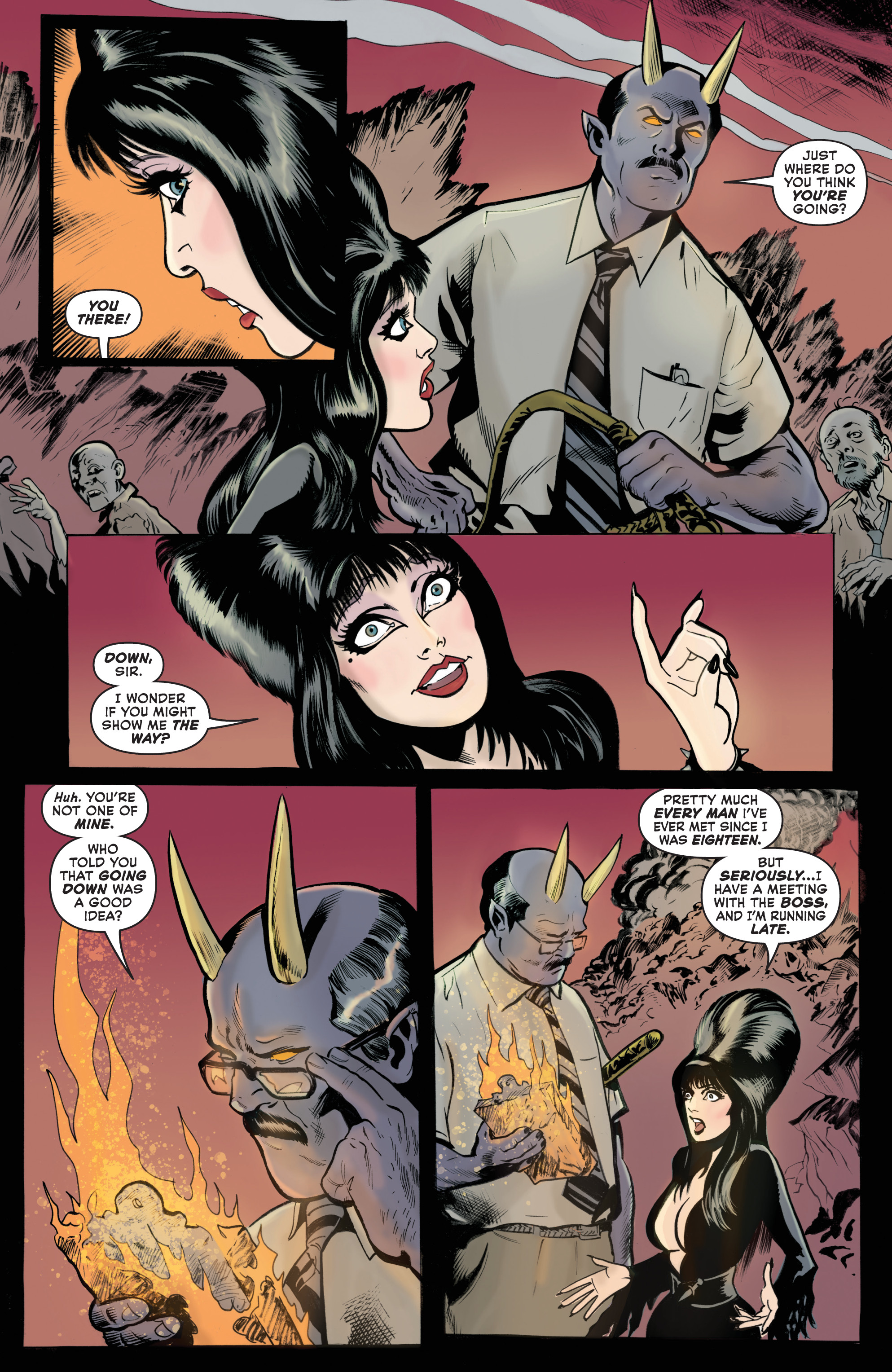 Read online Elvira: Mistress of the Dark (2018) comic -  Issue #6 - 9