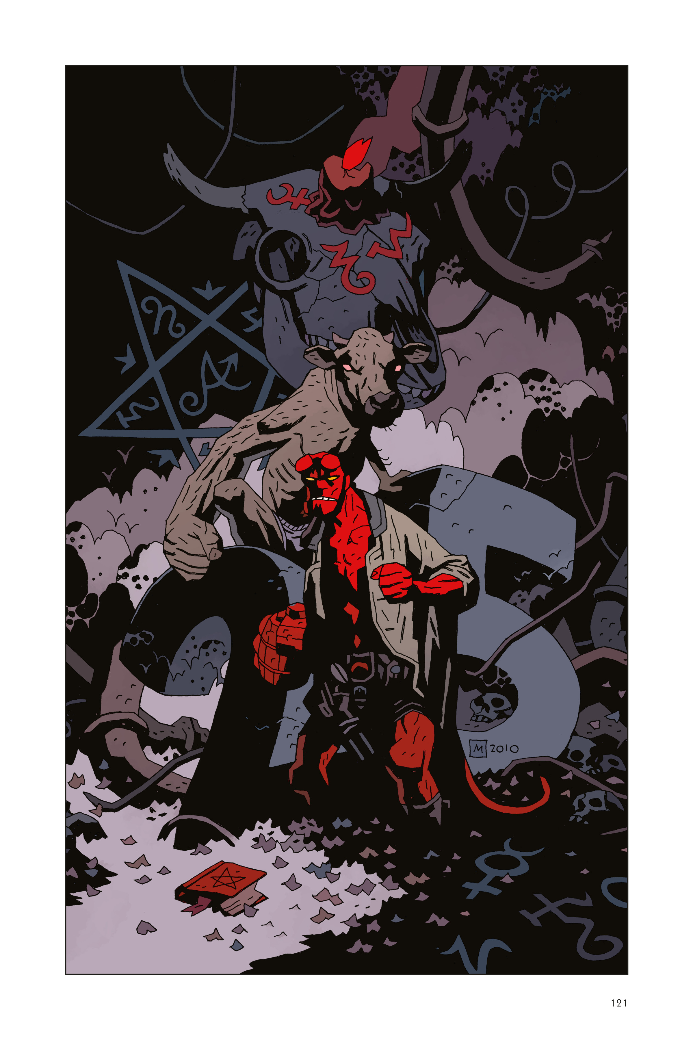 Read online Hellboy: 25 Years of Covers comic -  Issue # TPB (Part 2) - 23