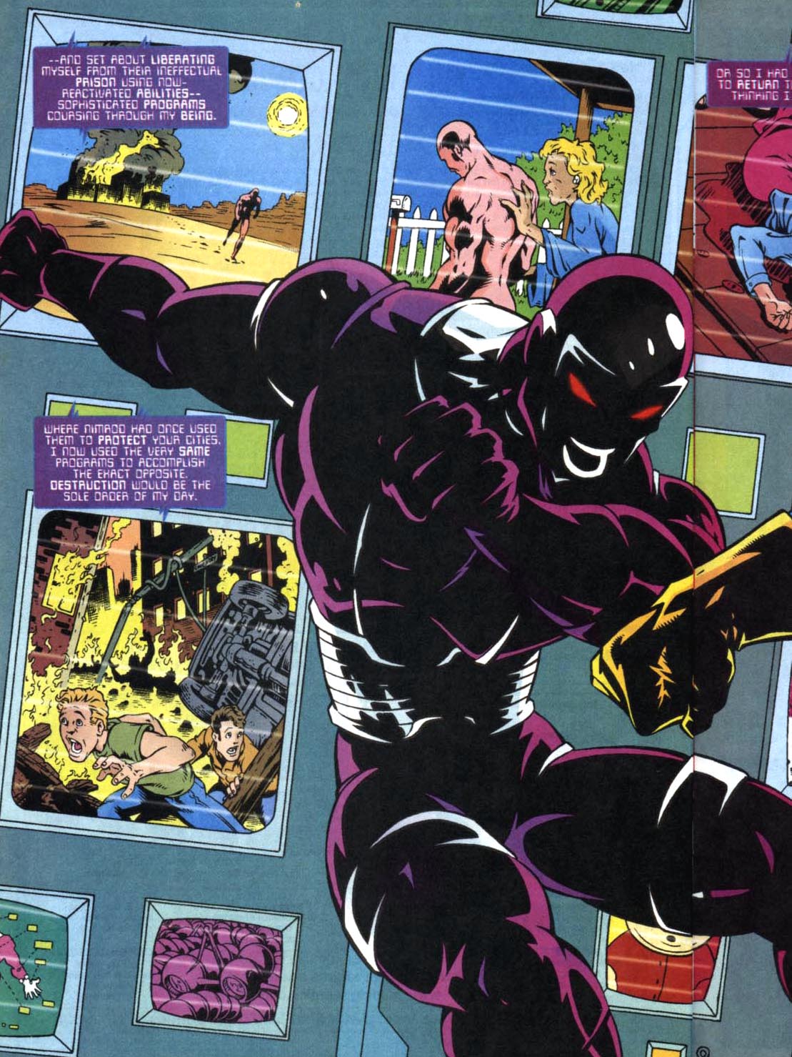 Read online Machine Man/Bastion '98 comic -  Issue # Full - 30