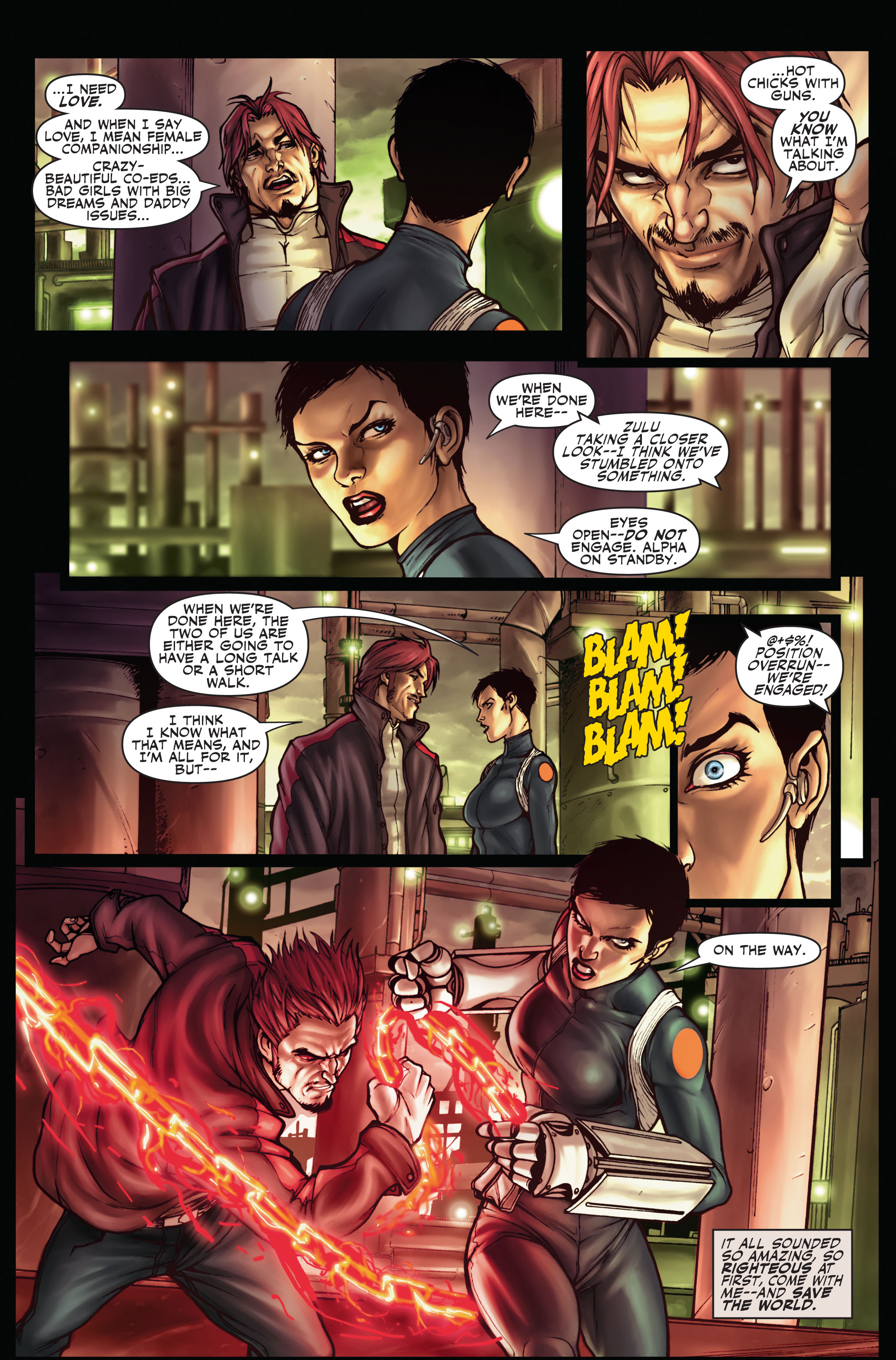 Read online Secret Warriors comic -  Issue #1 - 5