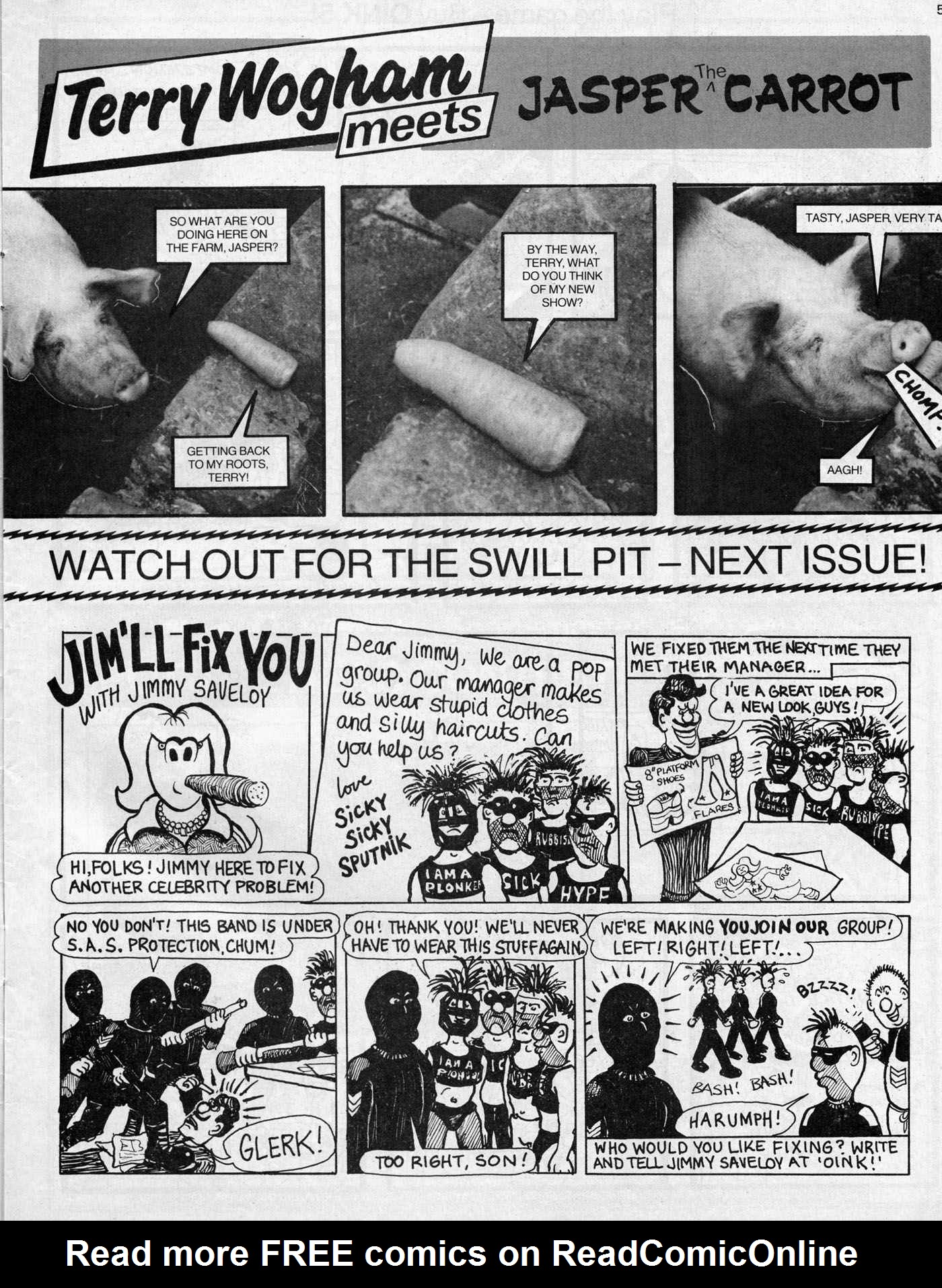 Read online Oink! comic -  Issue #4 - 5