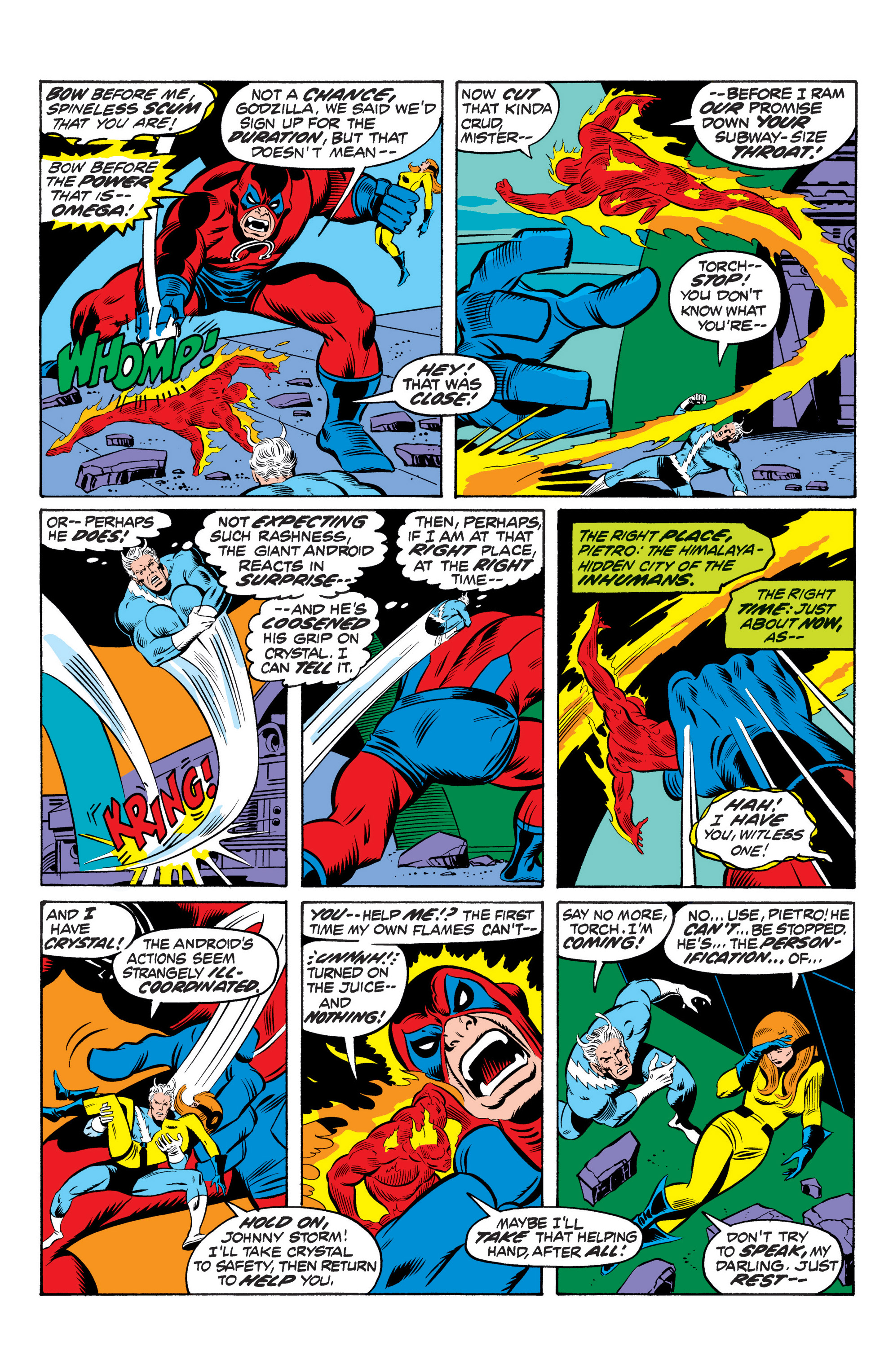 Read online Marvel Masterworks: The Fantastic Four comic -  Issue # TPB 13 (Part 1) - 76