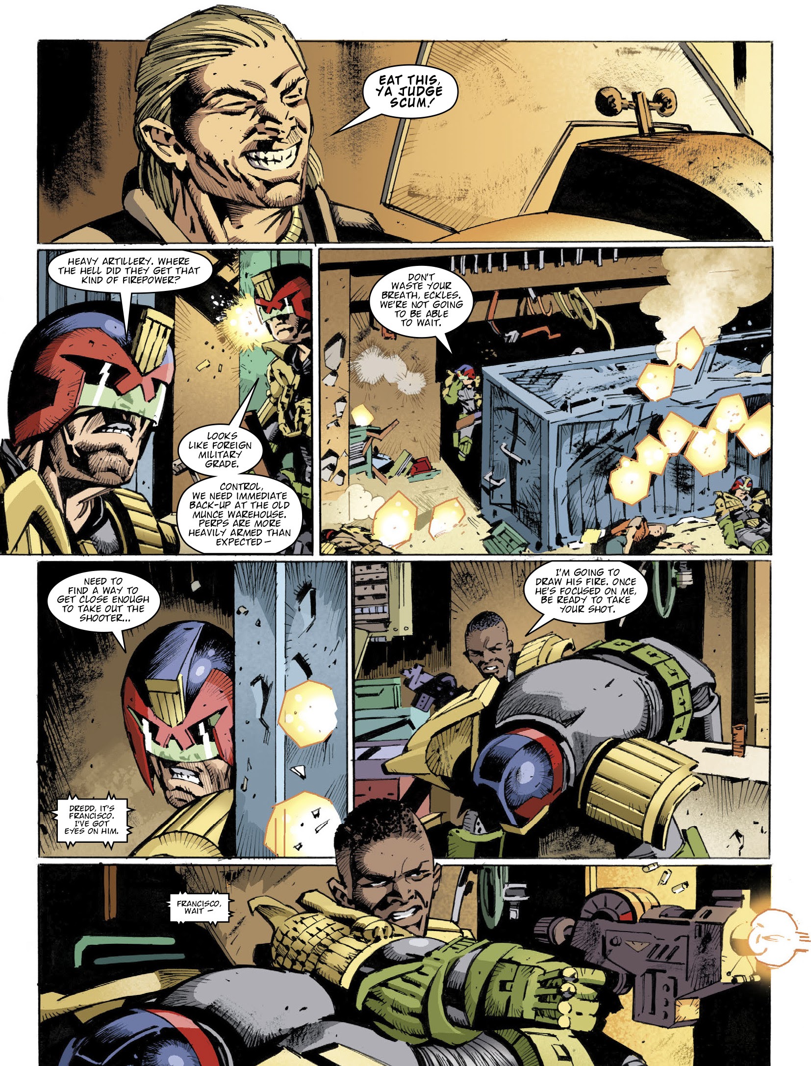 Read online Judge Dredd Megazine (Vol. 5) comic -  Issue #436 - 12
