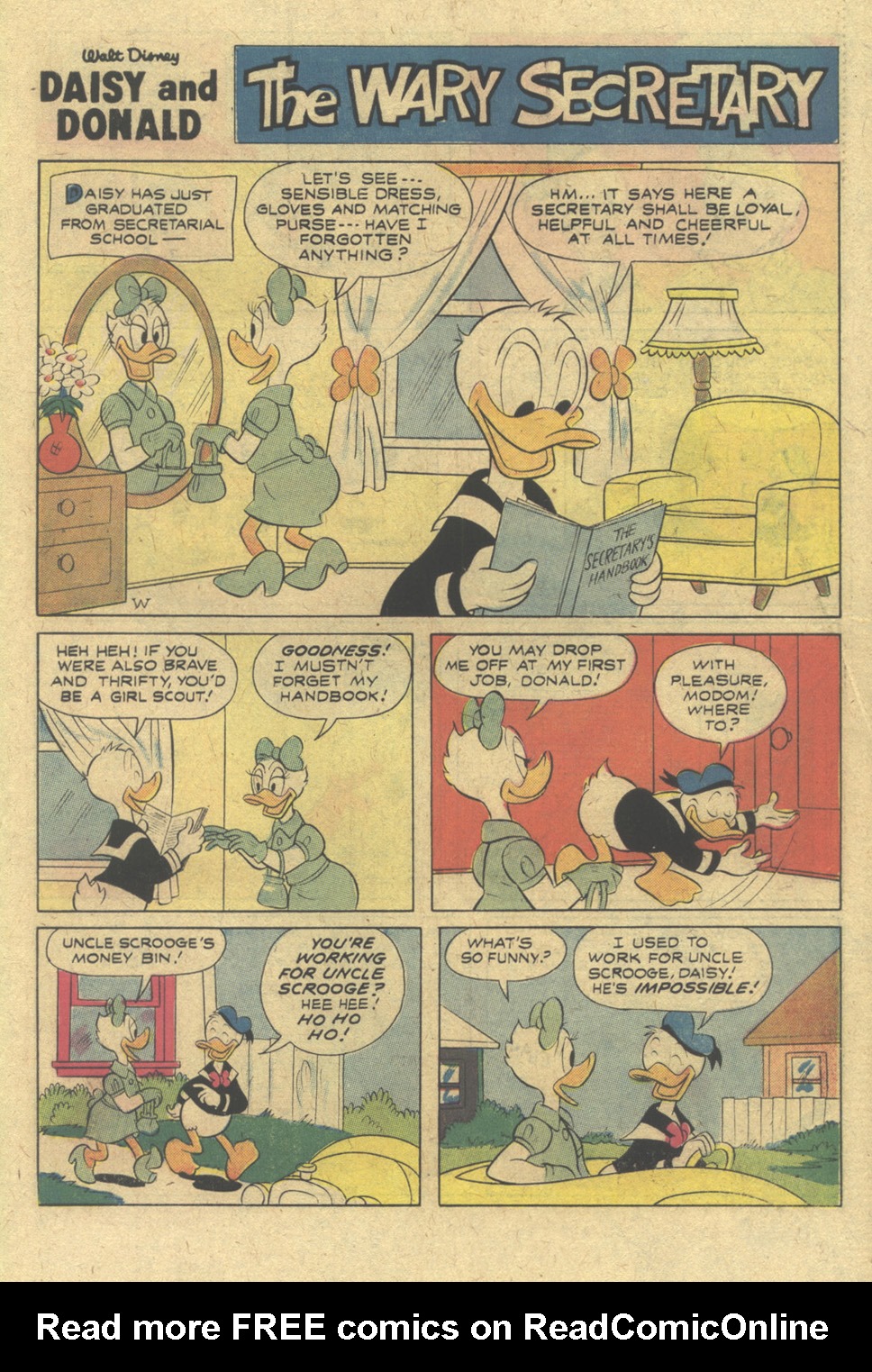 Read online Walt Disney Daisy and Donald comic -  Issue #21 - 27